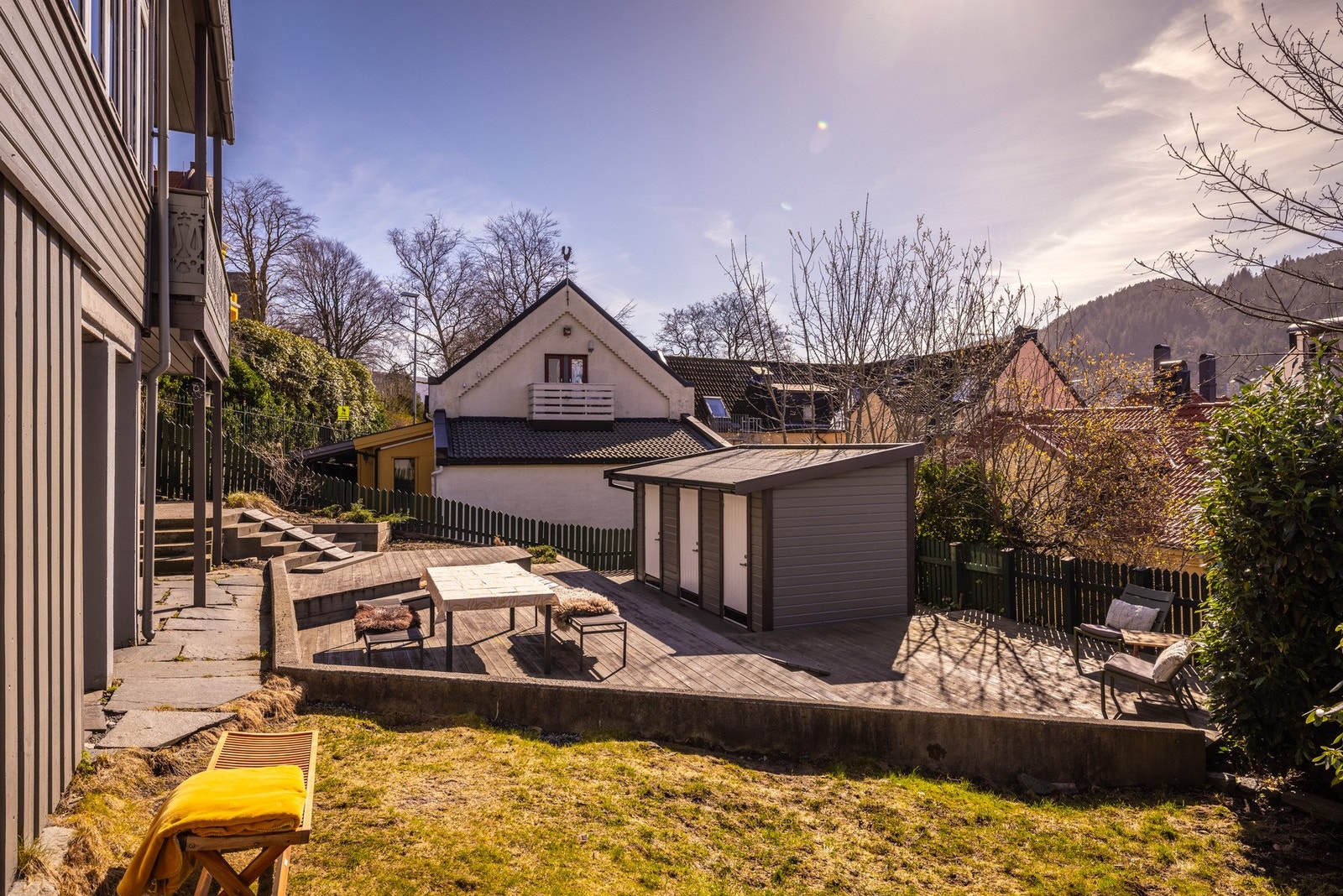 - I 2010 ble det bygd utvendige boder til hver seksjon - Galleribilde
