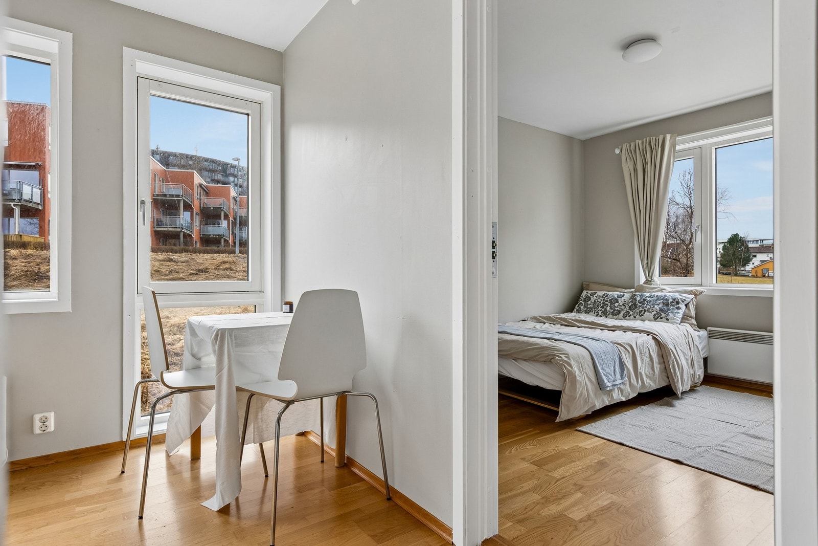 Soverommet ligger i tilknytting til stuen. Galleribilde
