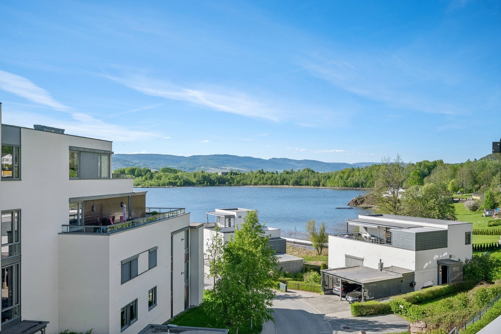 Utsikten fra balkongen. Galleribilde