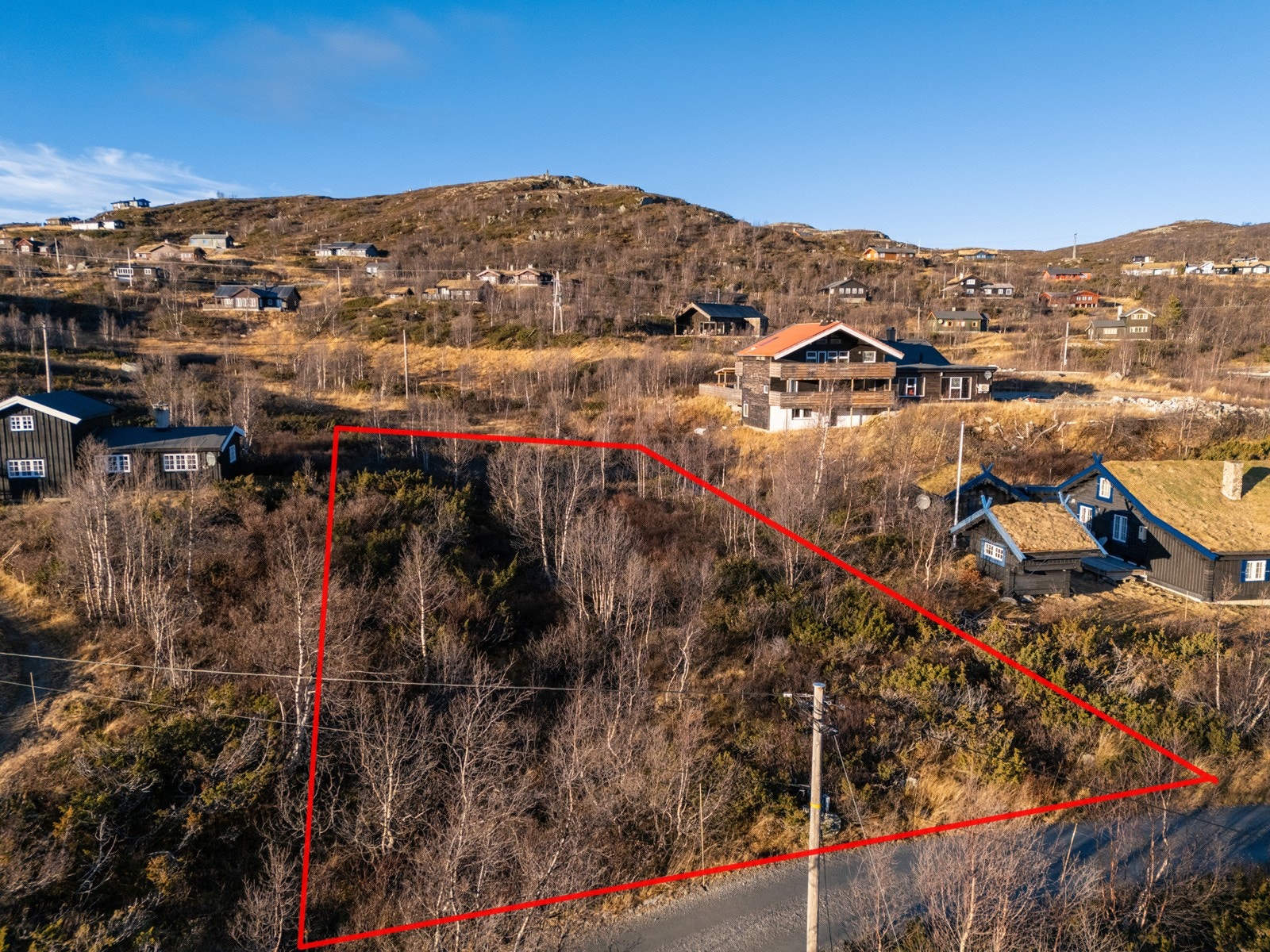 Einedomsgrensene er ikke eksakte på skissen, ment som illustrasjon Galleribilde