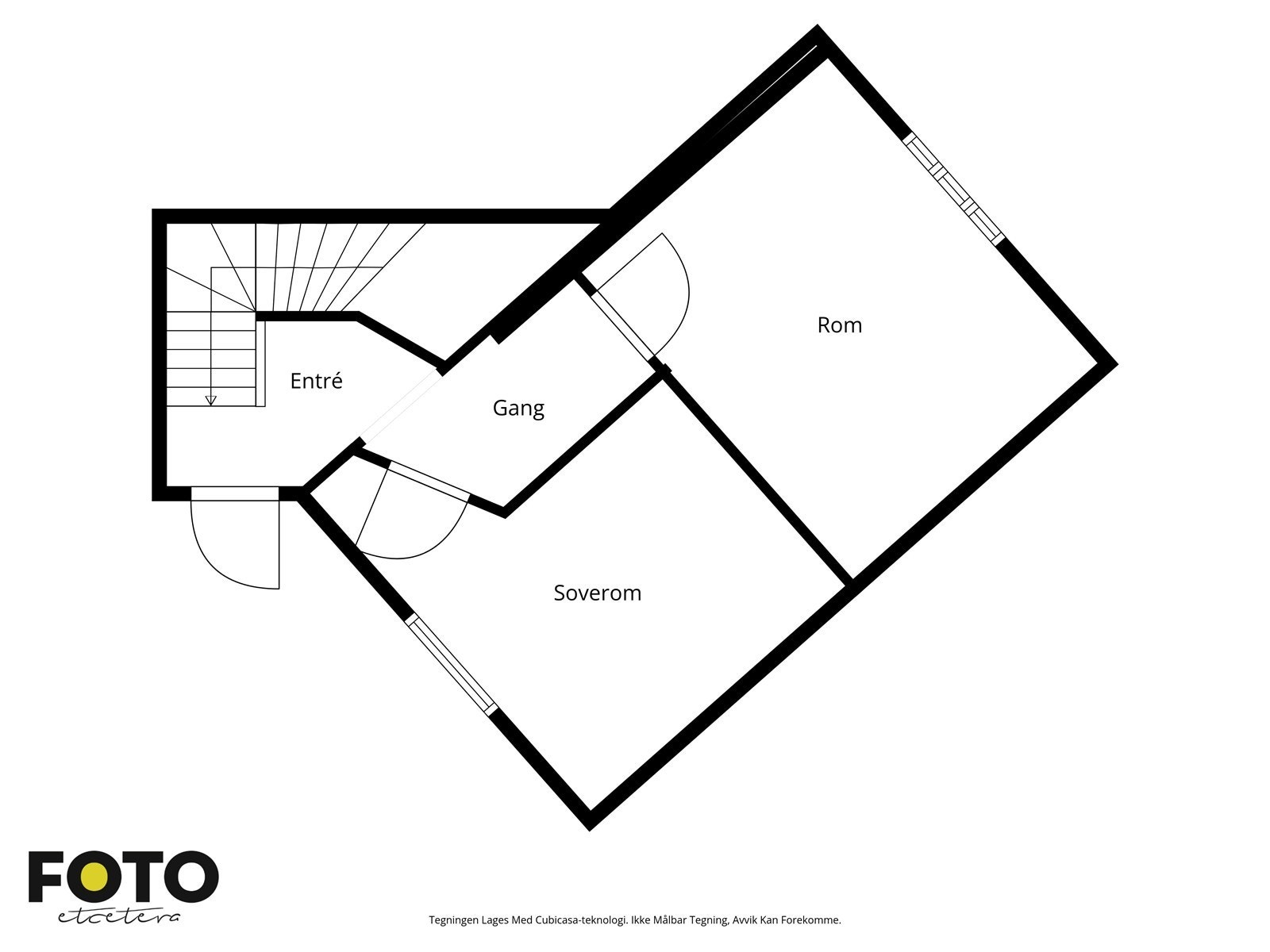 Planskisse 1.etasje- ikke målbar. Galleribilde