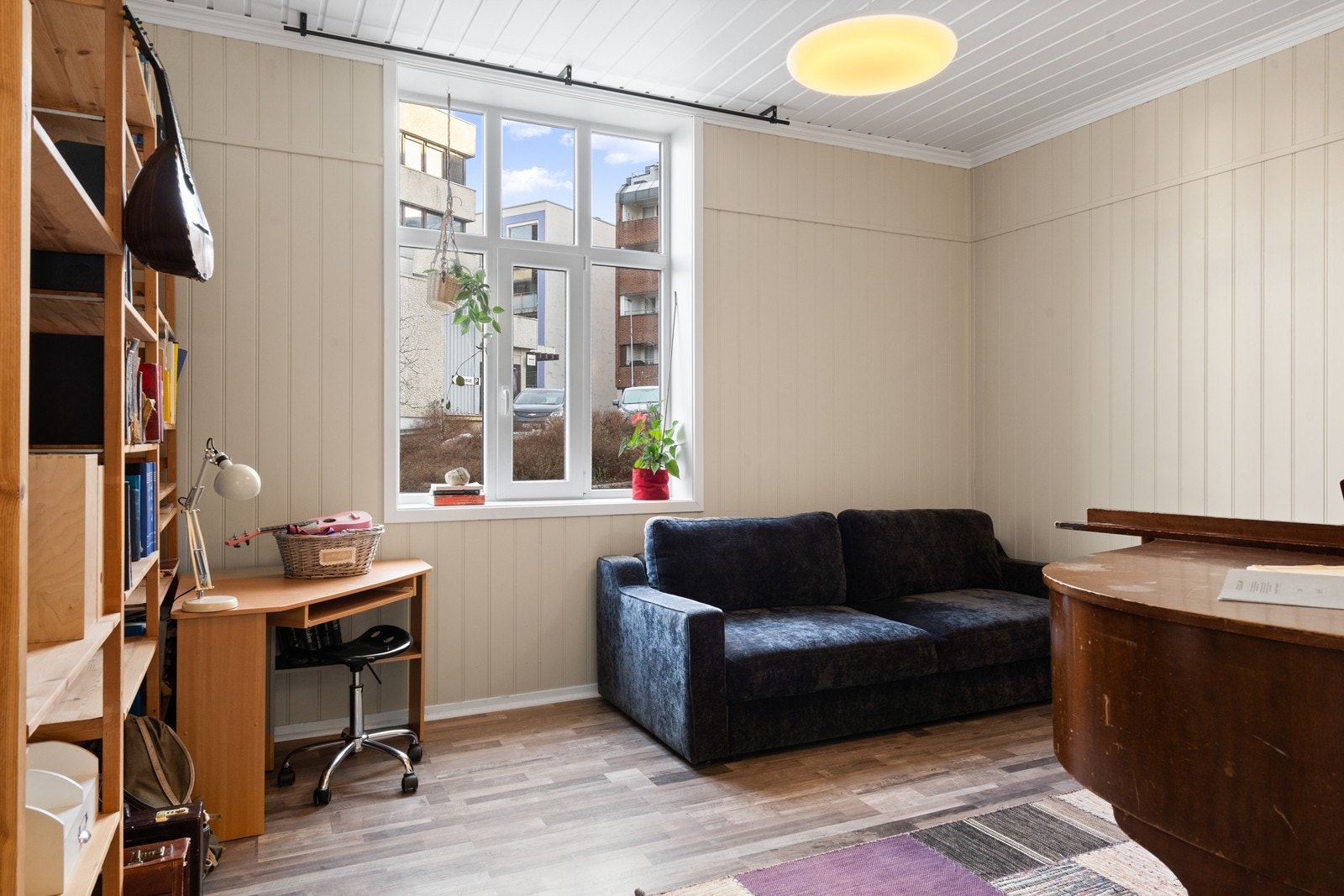 Soverom nr 2 egner seg godt som barnerom, gjesterom eller kontor. Galleribilde