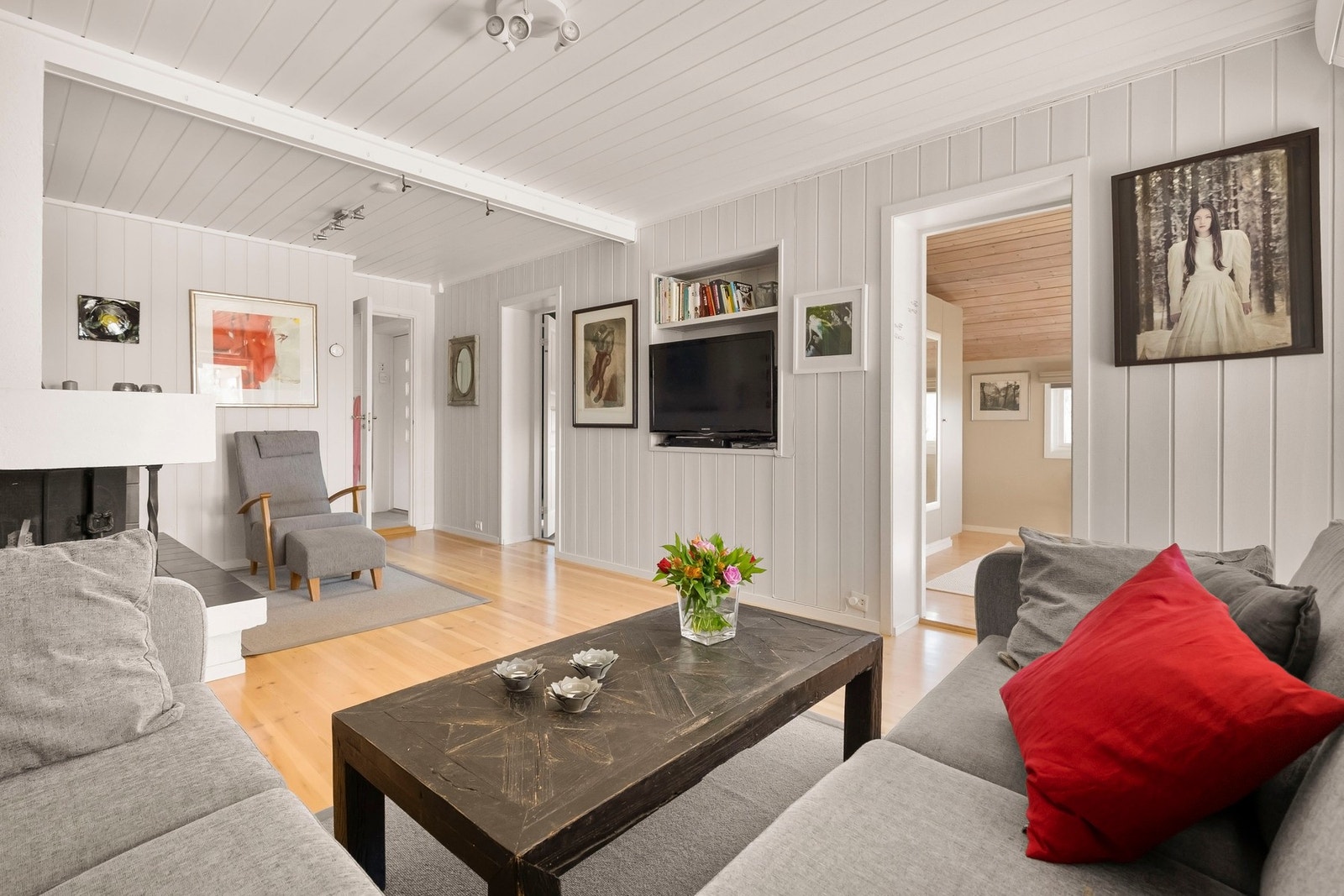Et rom med mange bruksmuligheter som enkelt kan tilpasses familiens behov. Galleribilde