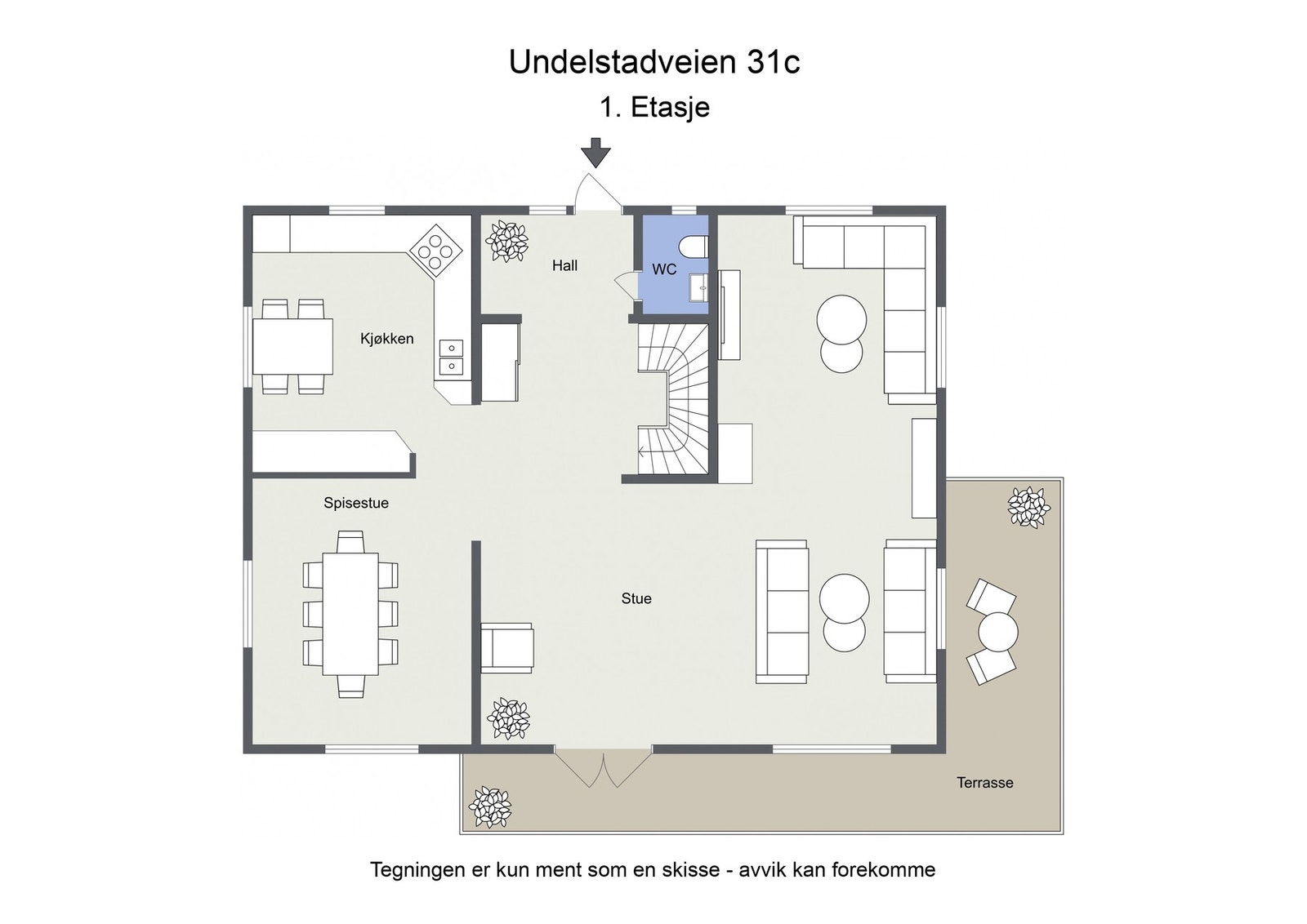 Første etasje. Galleribilde
