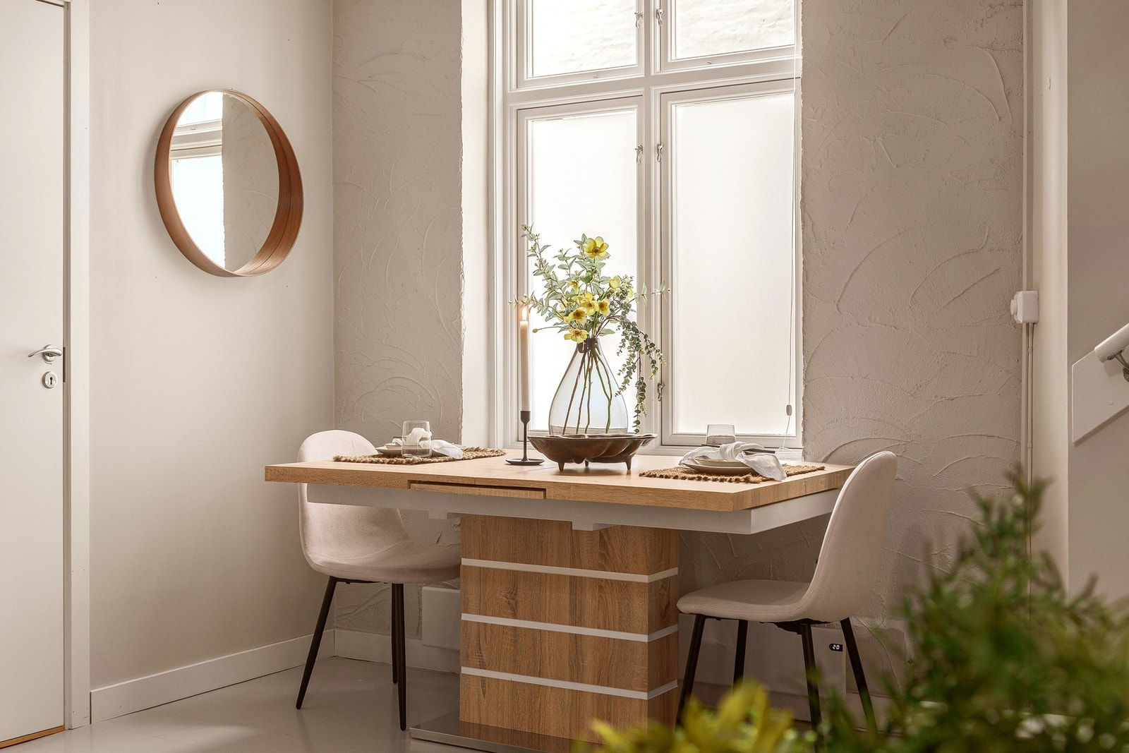 Vinduene i leiligheten er fra 2018. Galleribilde