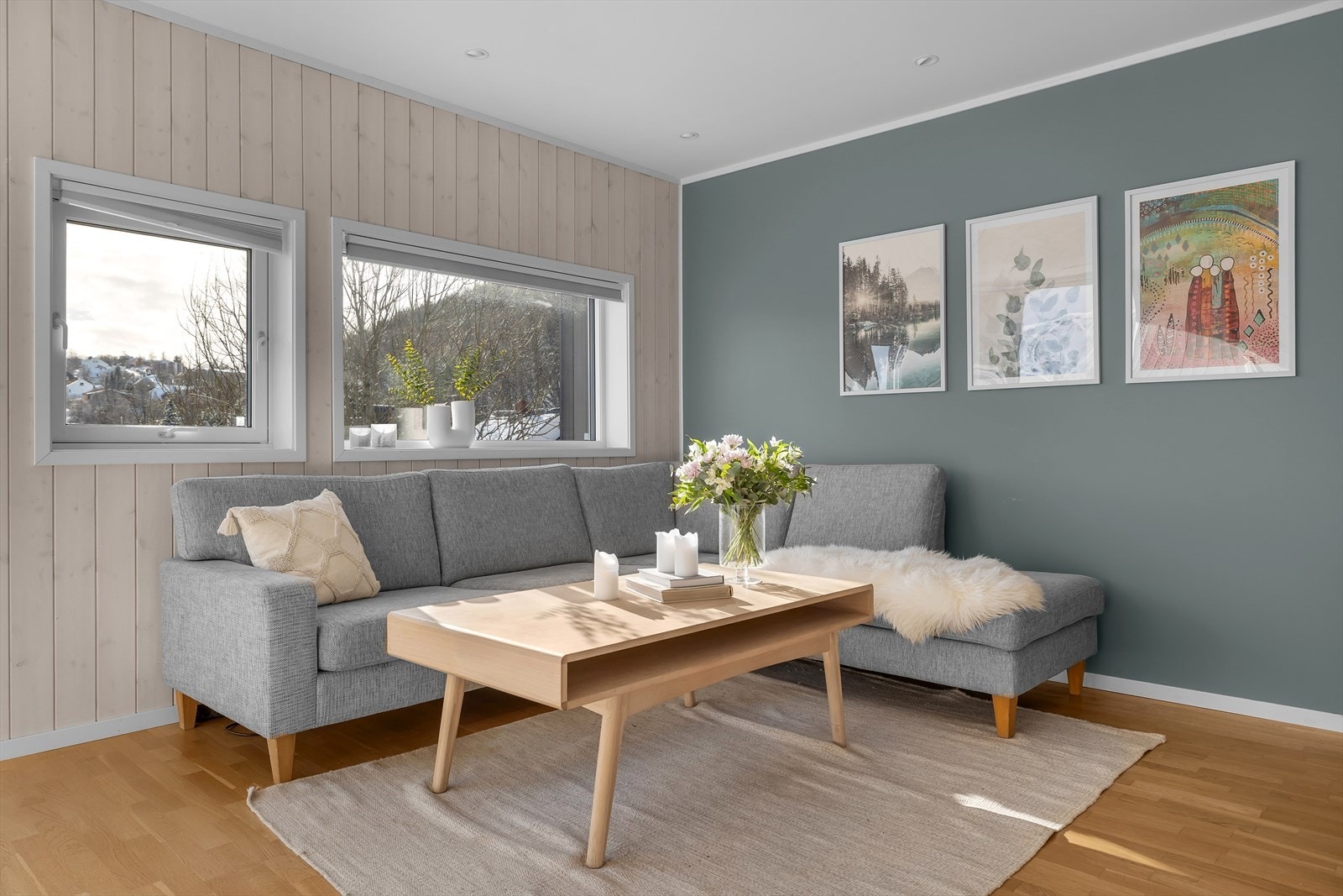 Stue med vindu mot sørøst Galleribilde