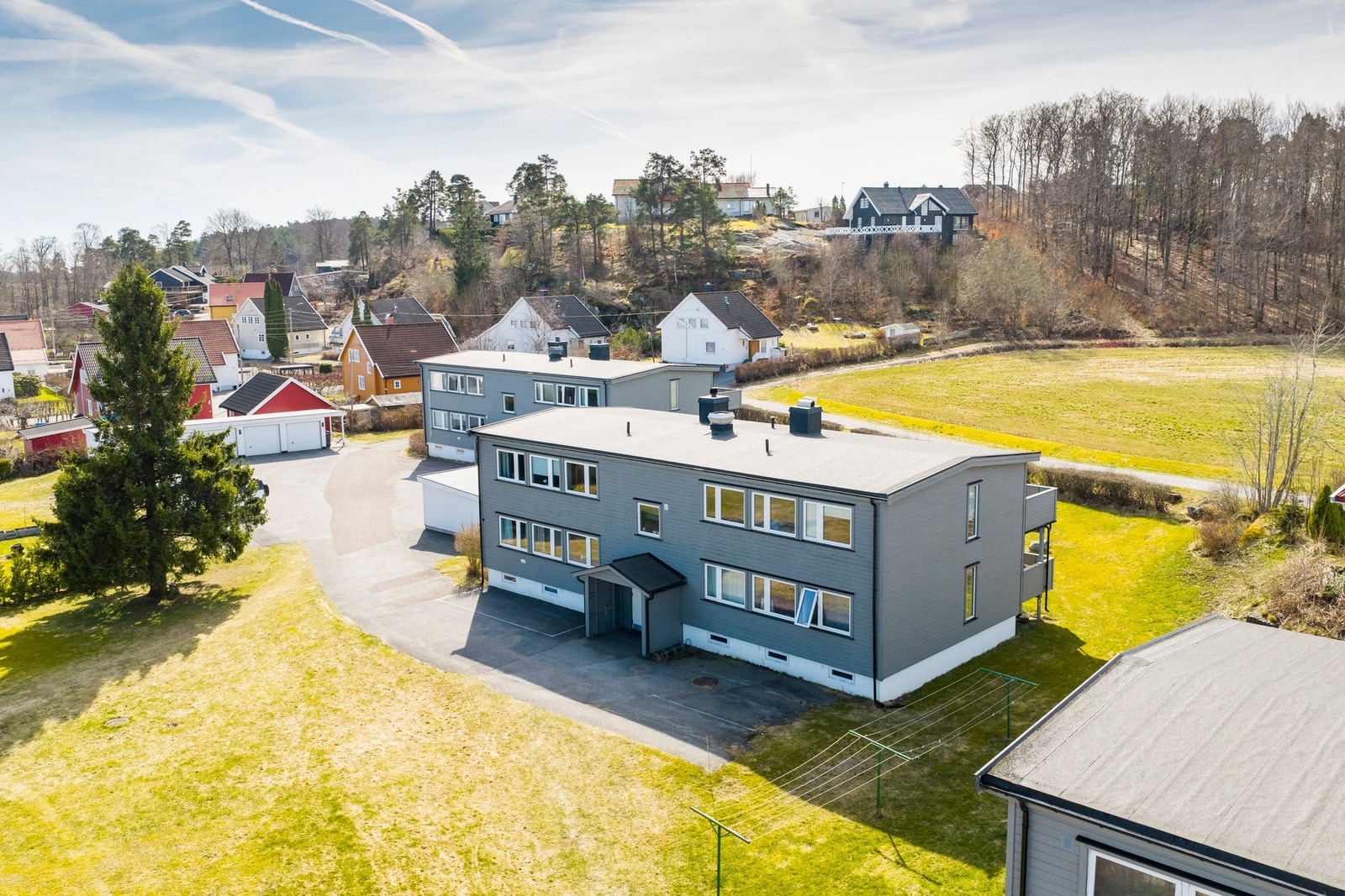 Sommerro Borettslag ligger fint til innerst i blindvei Galleribilde