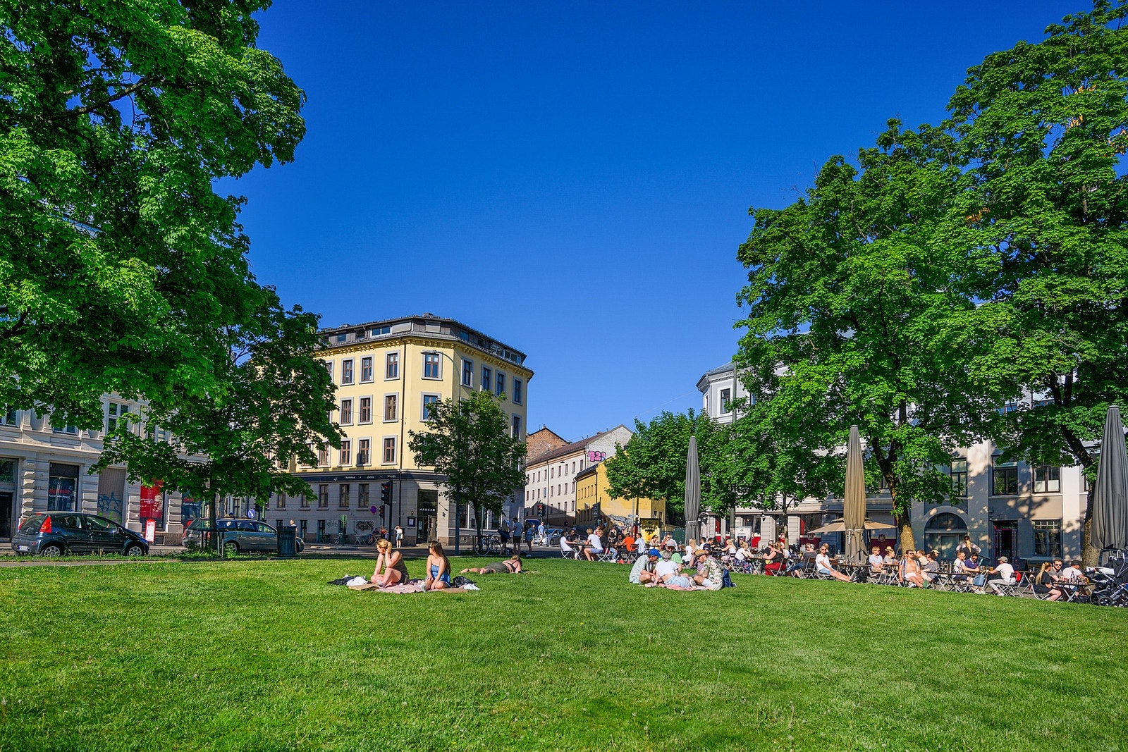 Alexander Kiellands plass. Galleribilde