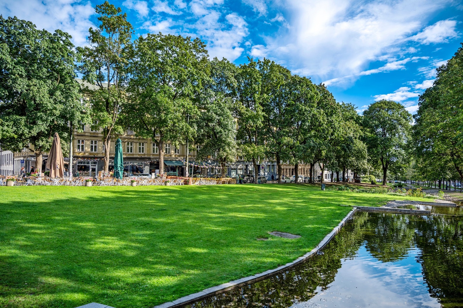 Alexander Kiellands plass, kort vei fra leiligheten. Galleribilde