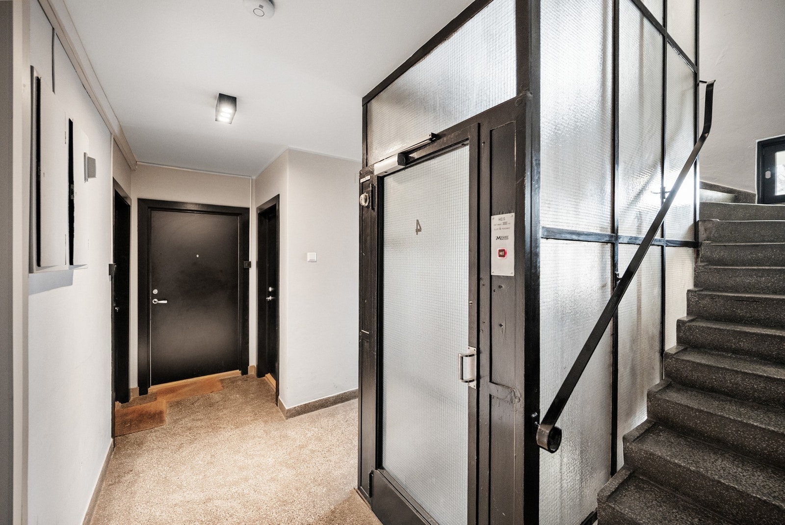 Heis i bygget. Galleribilde