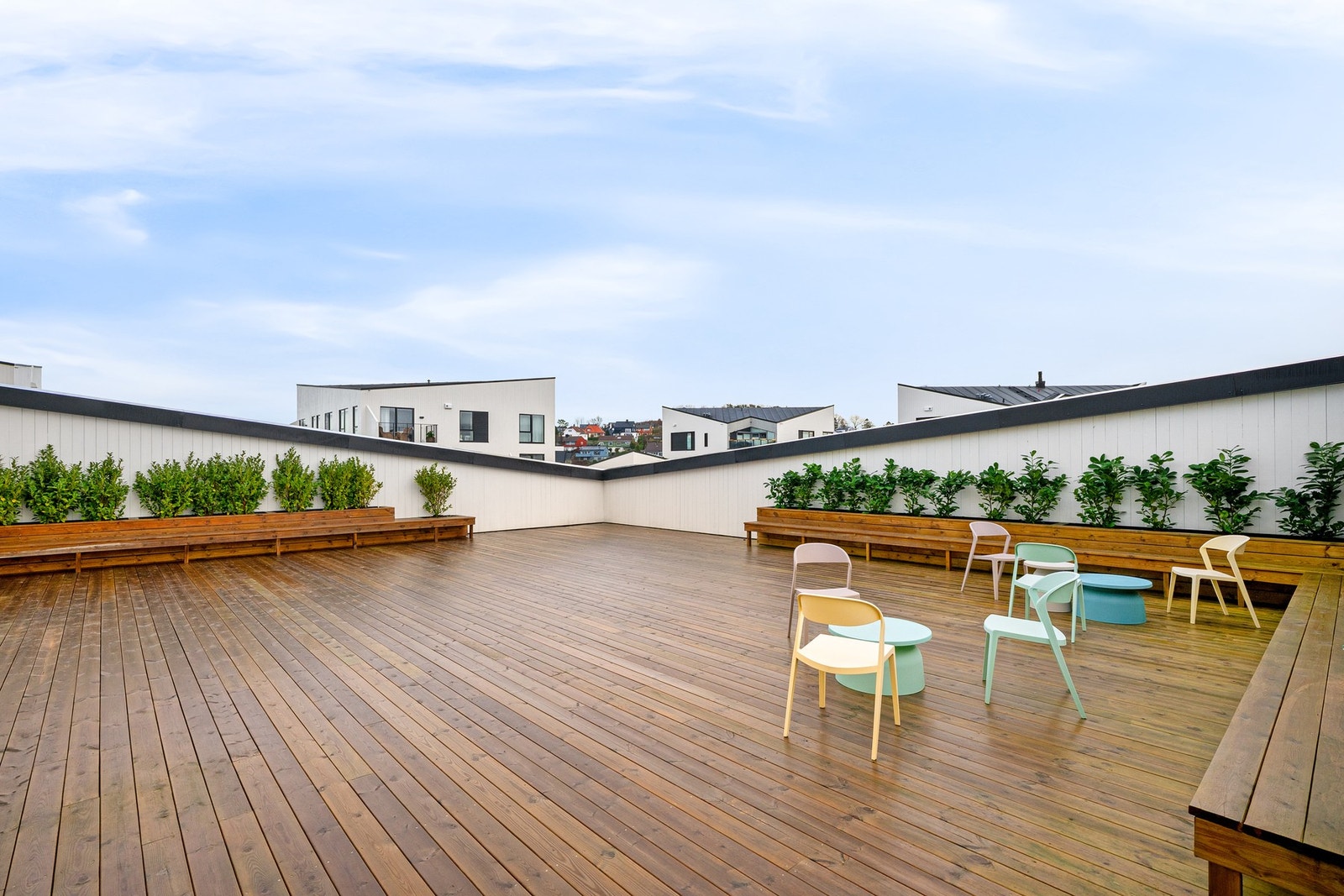 Felles takterrasse i 5.etasje Galleribilde