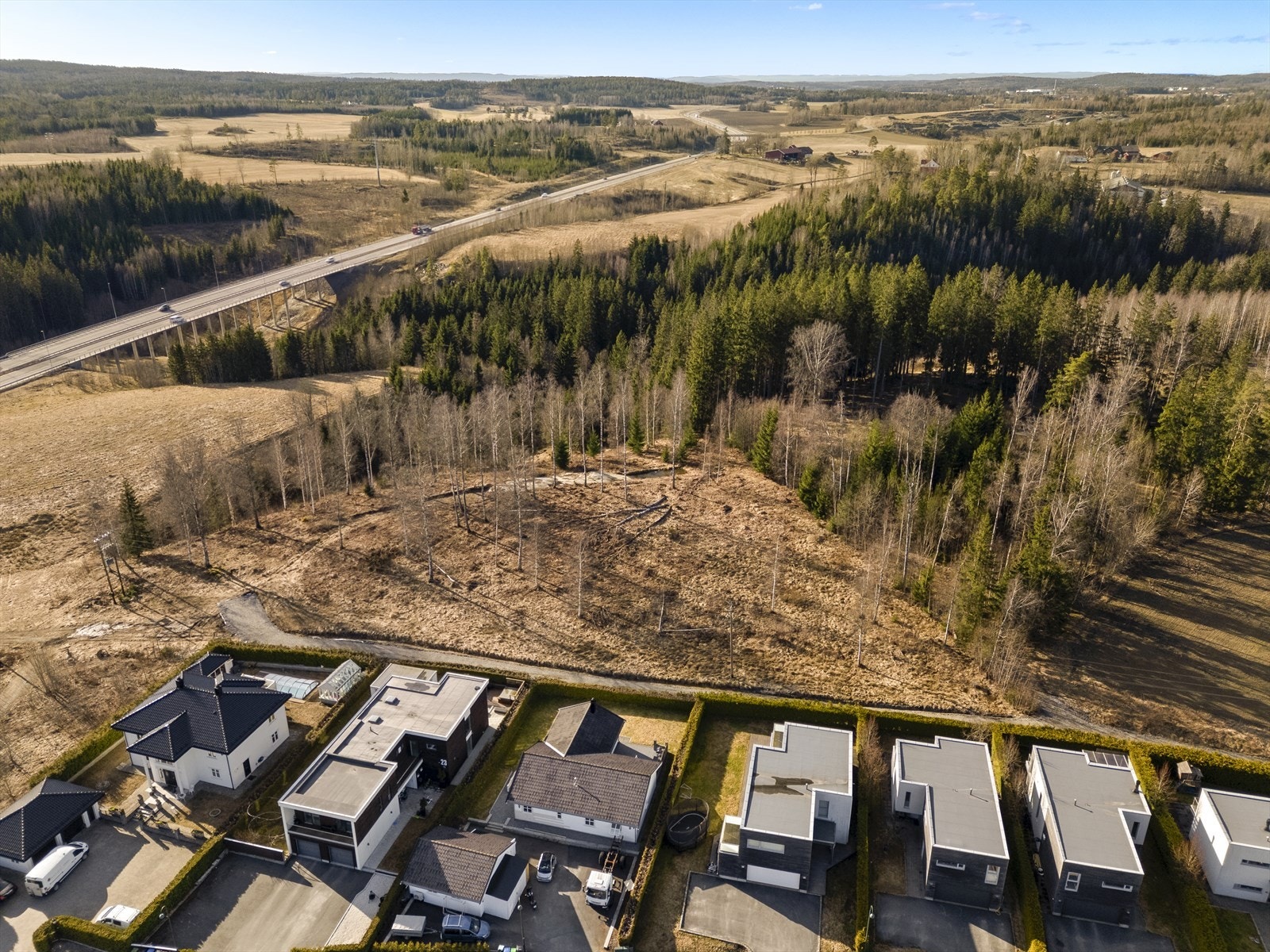 Dronefoto Galleribilde