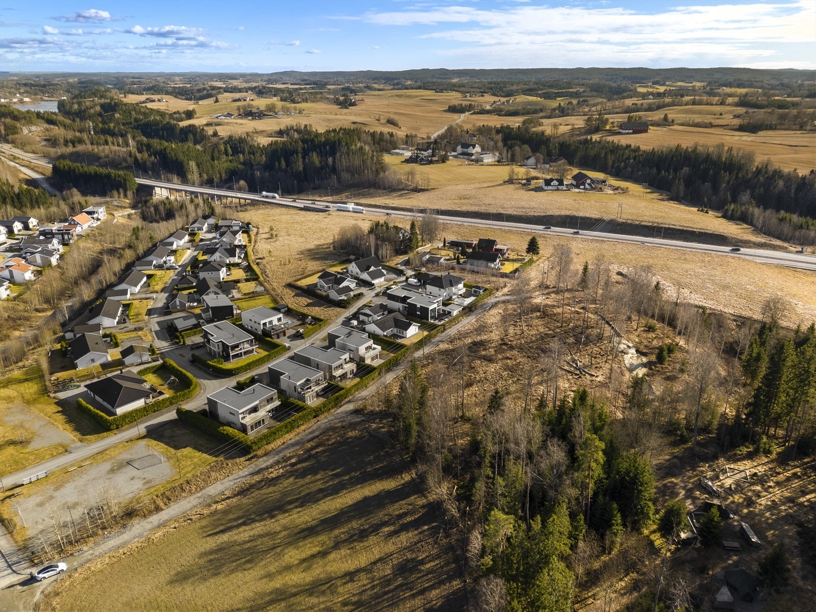 Dronefoto Galleribilde