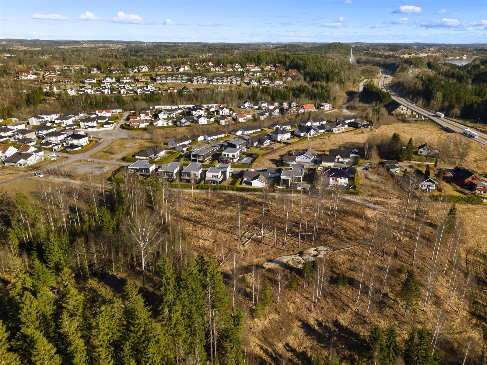 Dronefoto Galleribilde