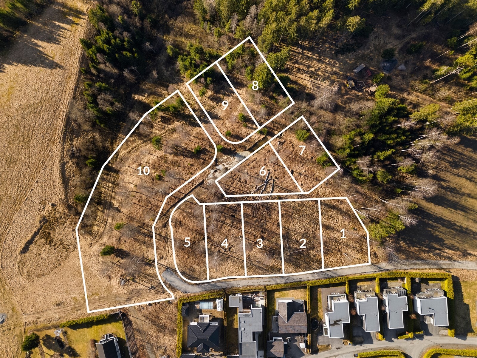 Dronefoto Galleribilde