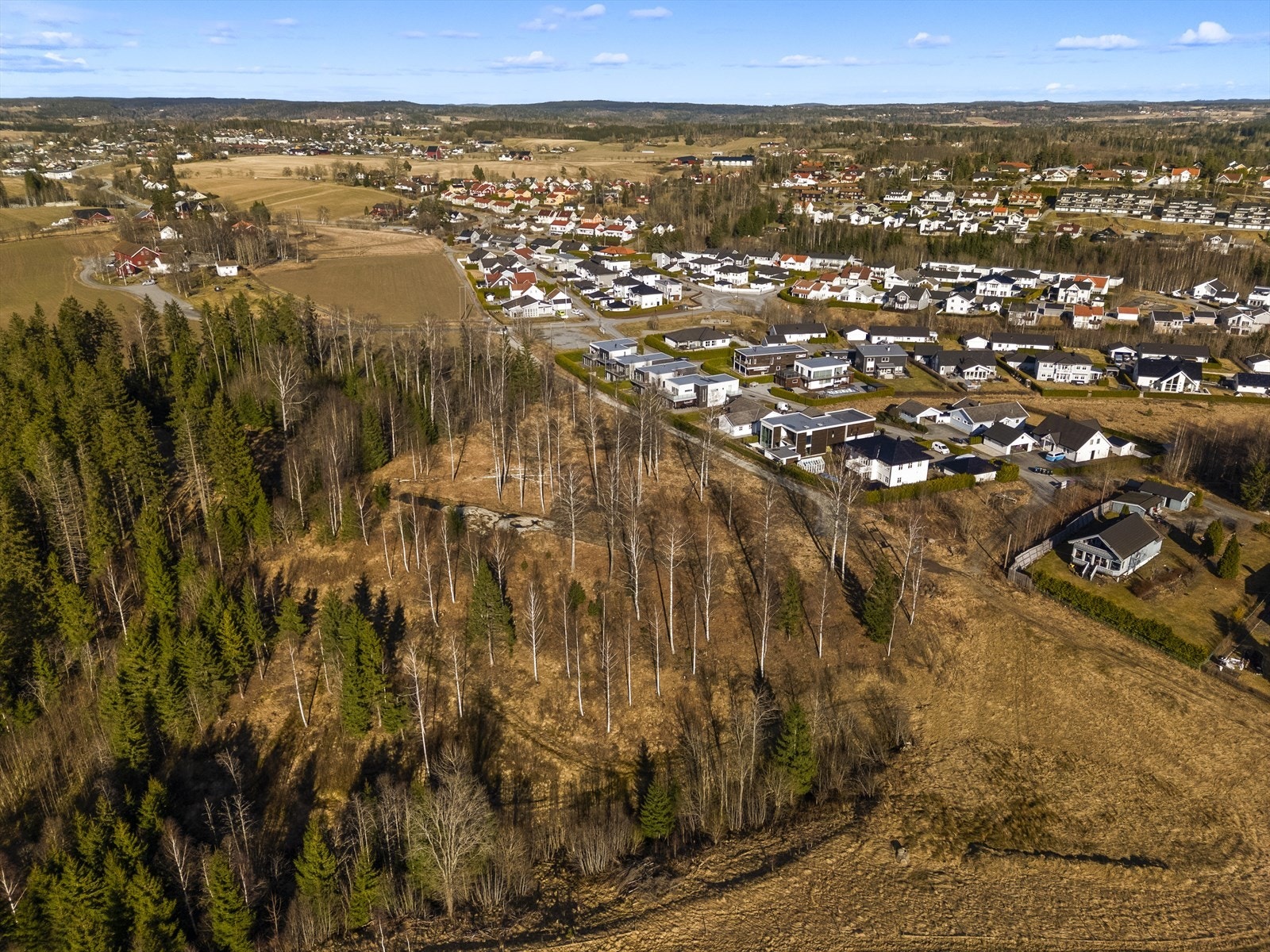 Dronefoto Galleribilde
