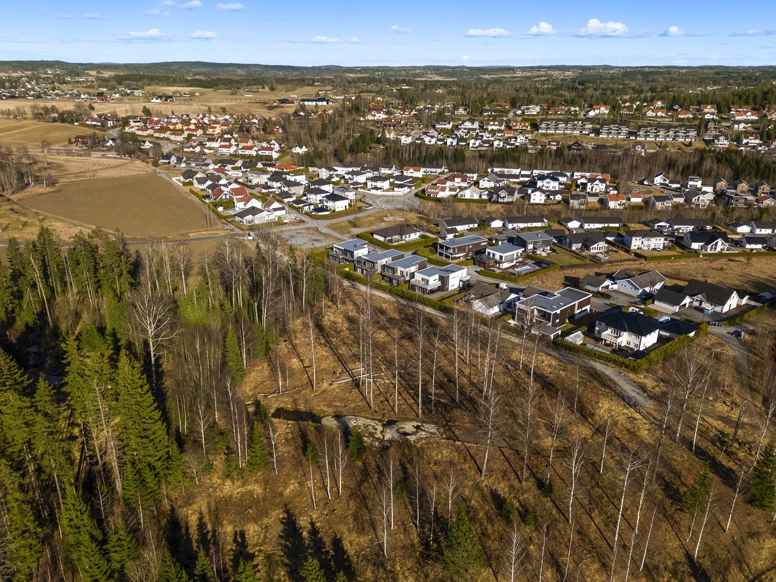 Dronefoto Galleribilde