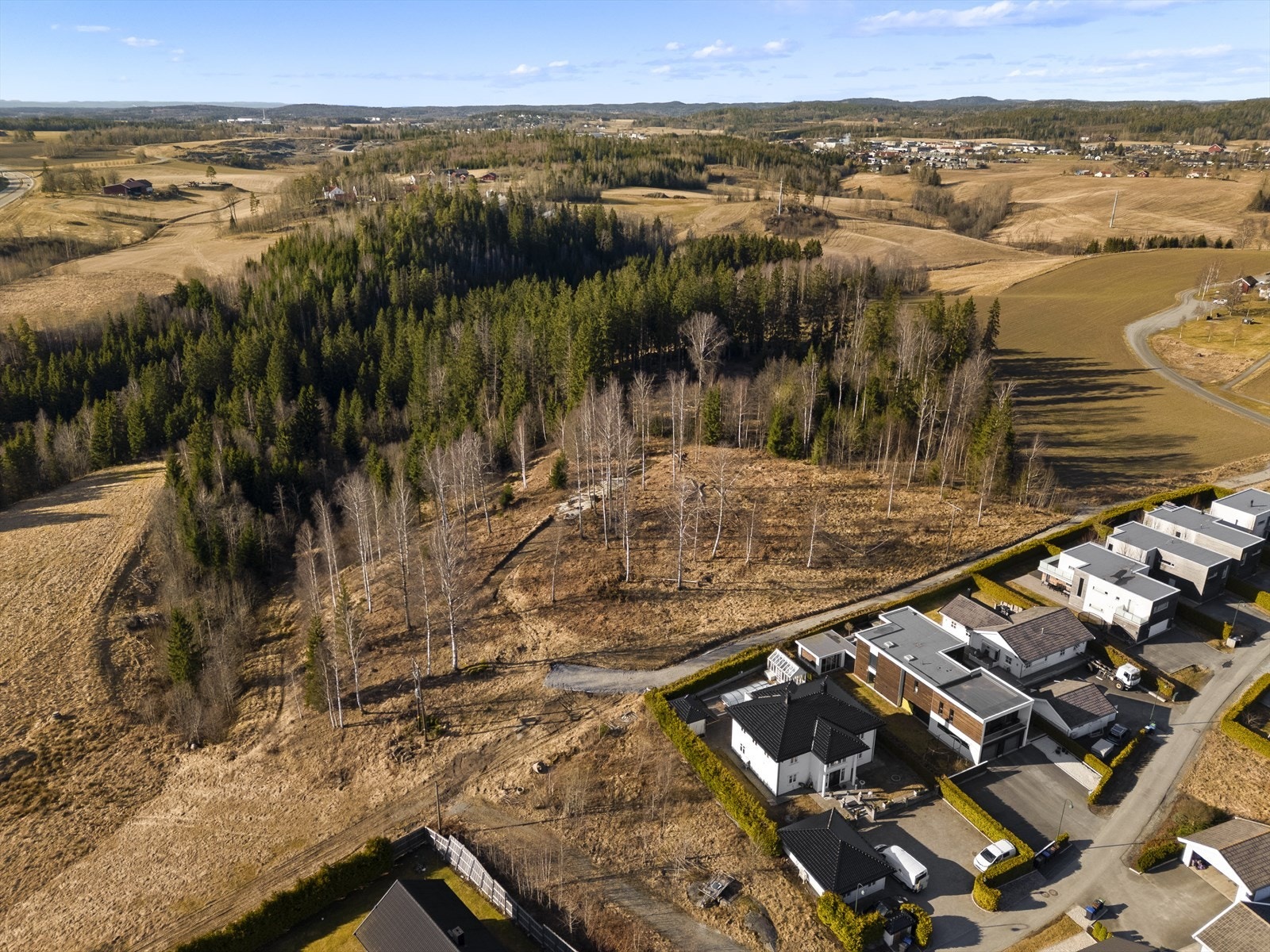 Dronefoto Galleribilde