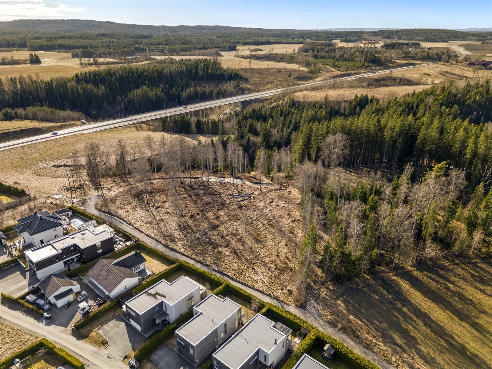 Dronefoto Galleribilde