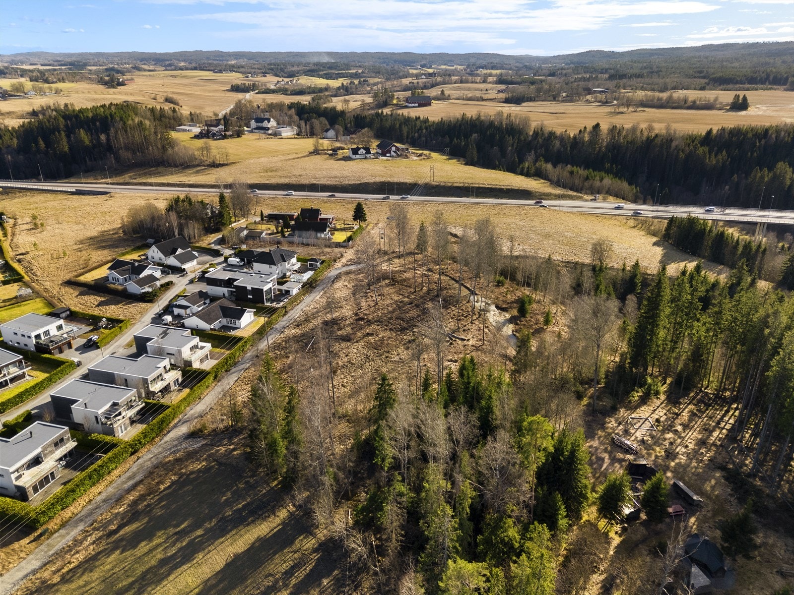 Dronefoto Galleribilde