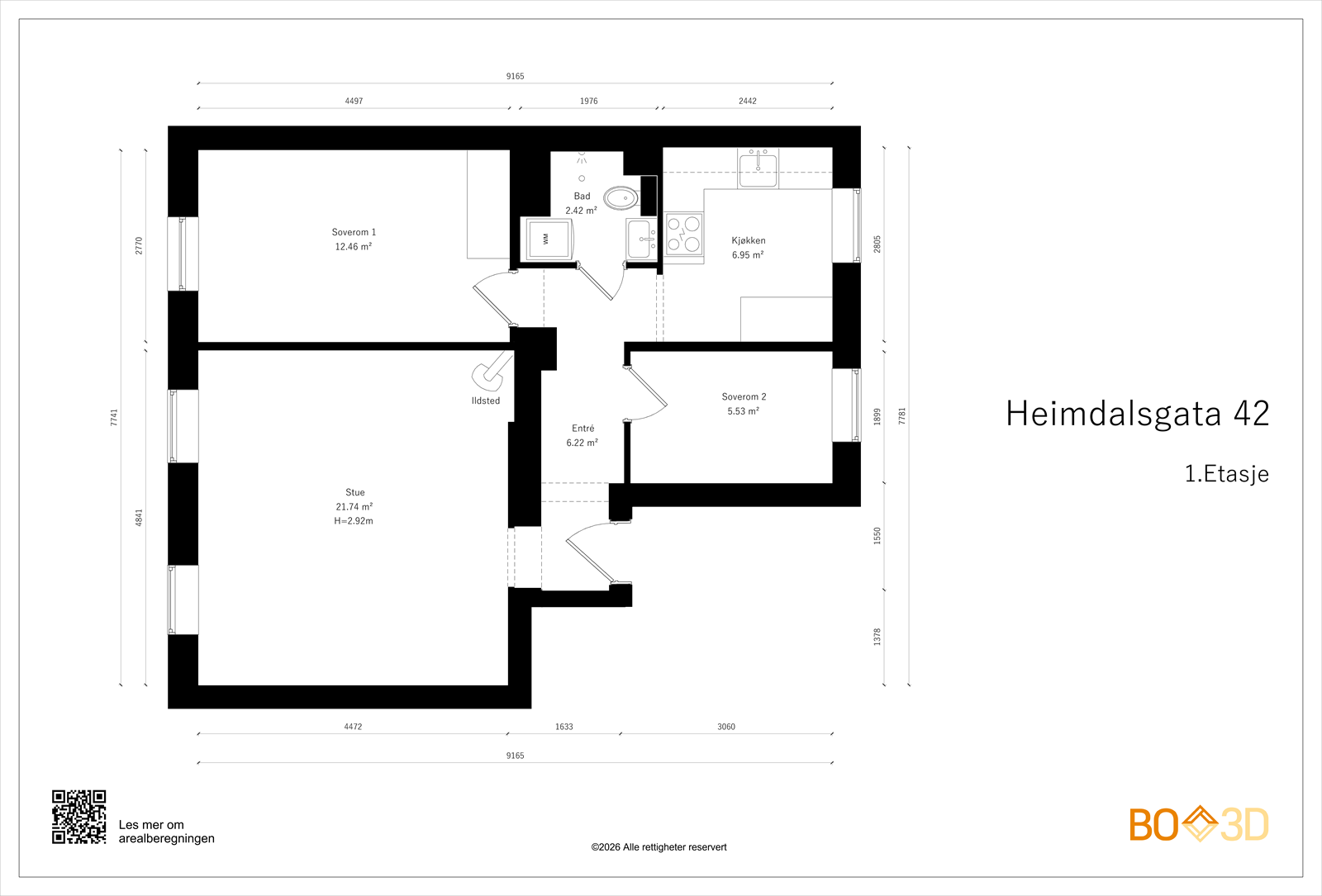 Planløsning. Galleribilde