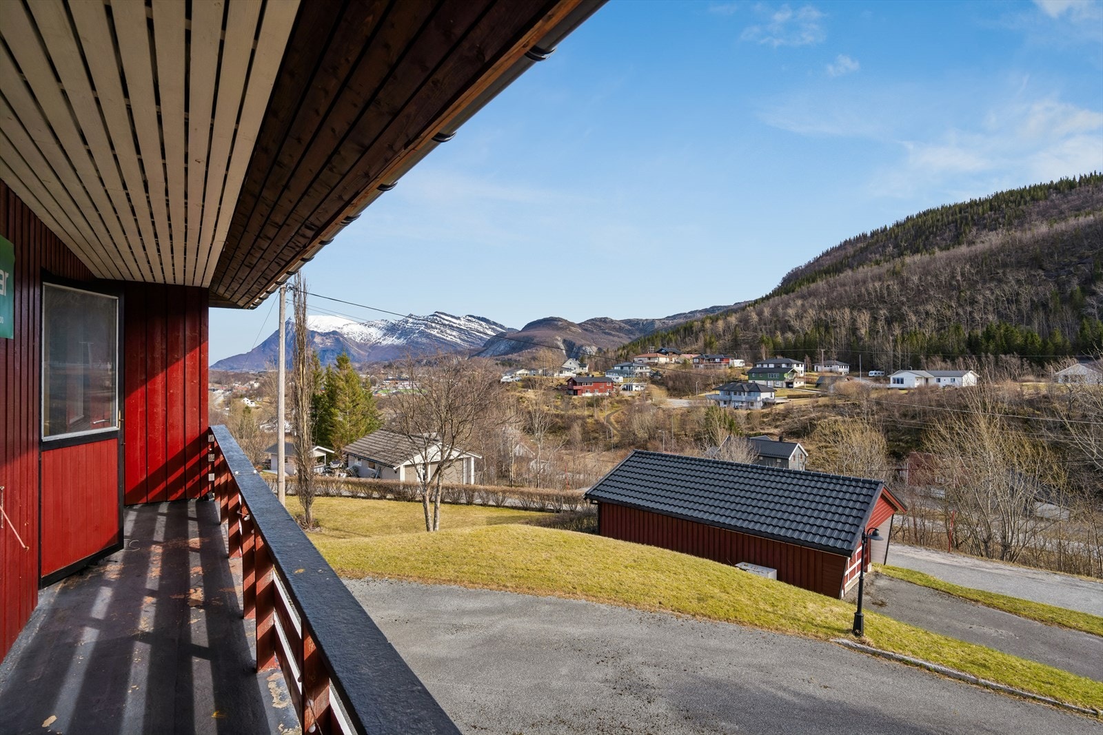 Balkong med utgang fra soverom Galleribilde