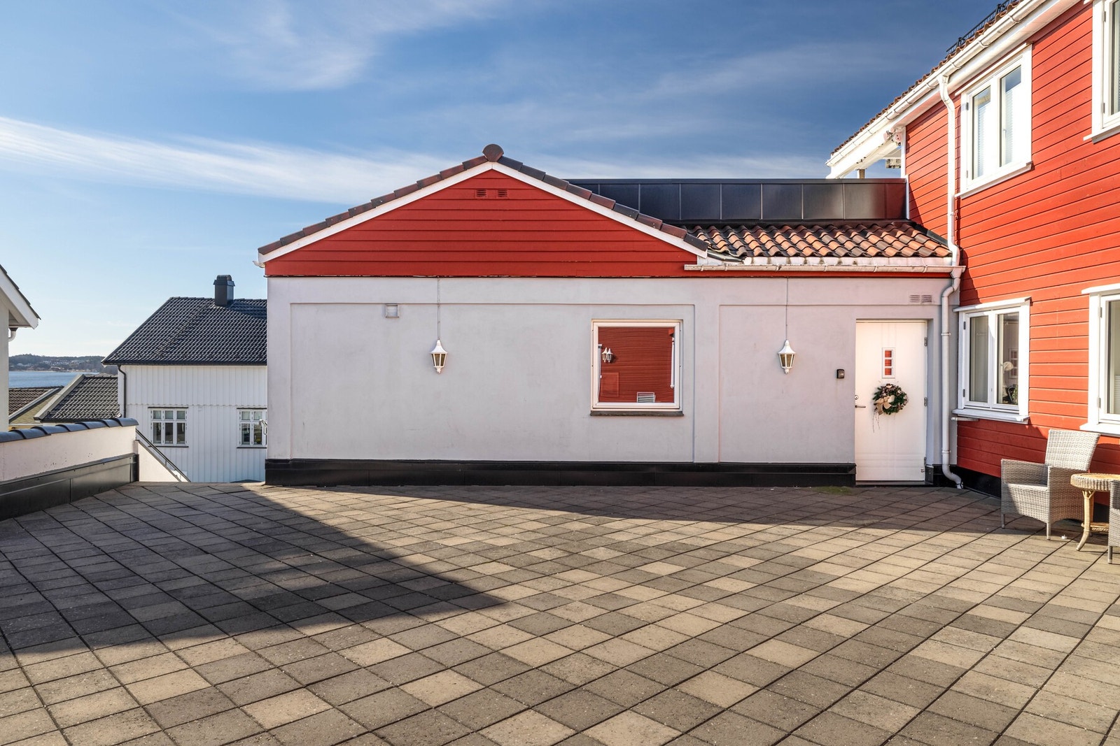 Felles område ved inngangspartiet. Galleribilde