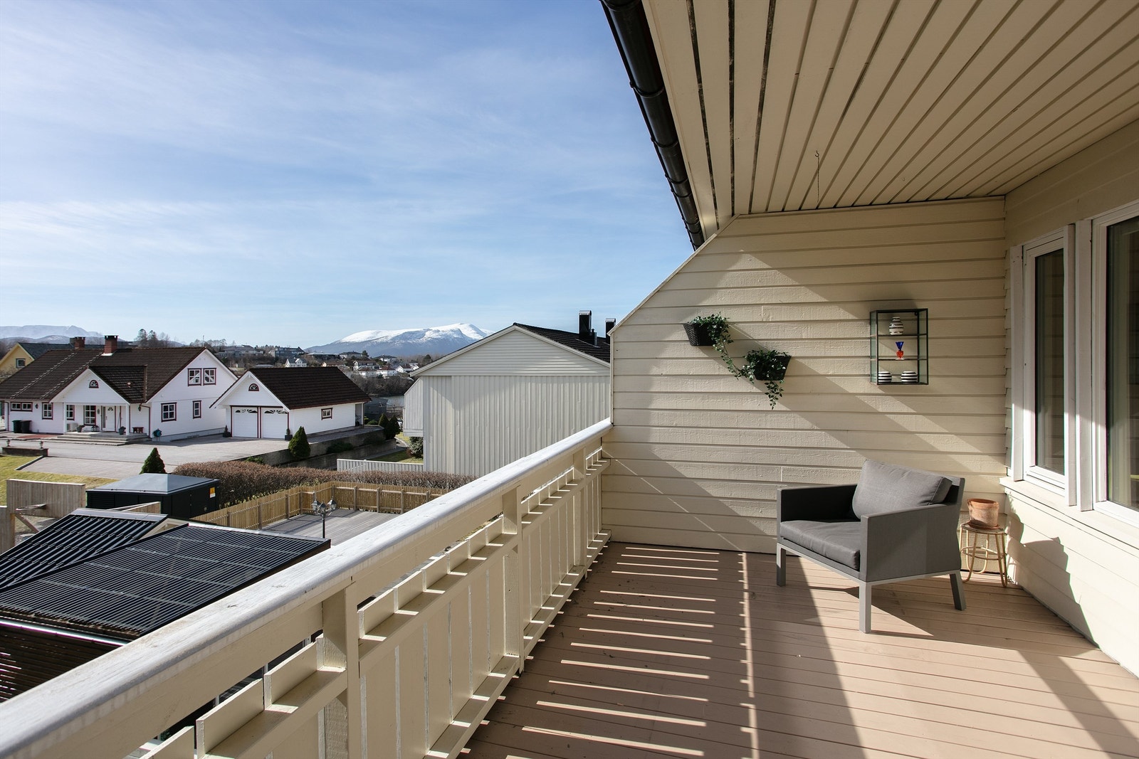 Herfra har man en fin utsikt over nærområdet. Galleribilde