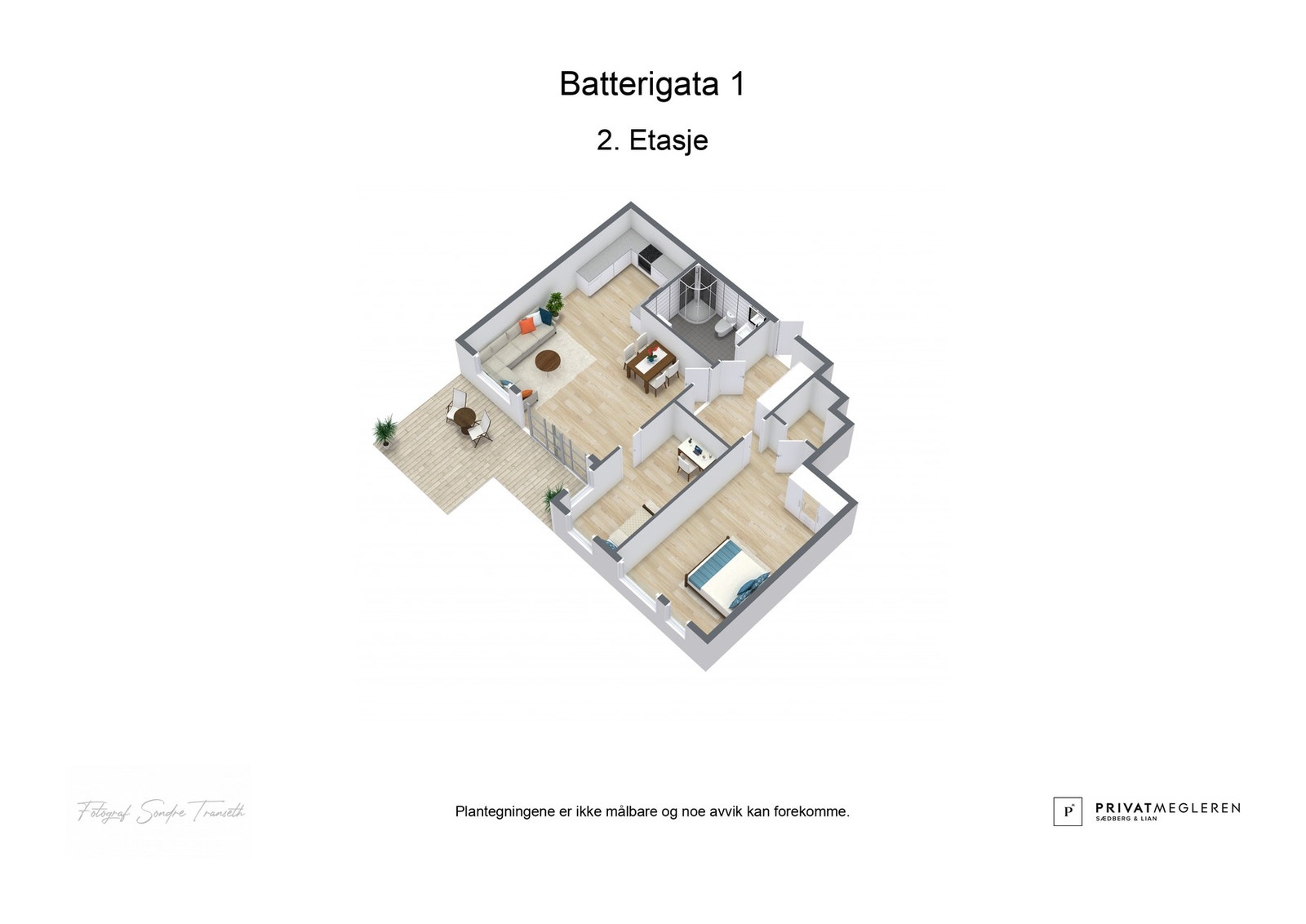 Romløsningen - alt på én flate. Galleribilde