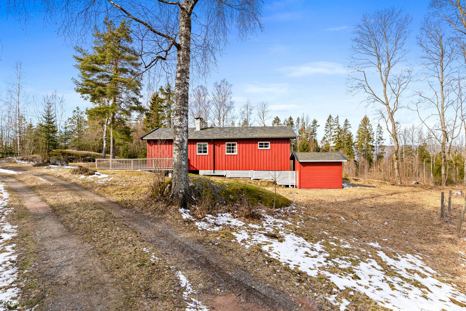 En godt vedlikeholdt hytte 5 minutters kjøretur fra vakre Holmsbu. Galleribilde