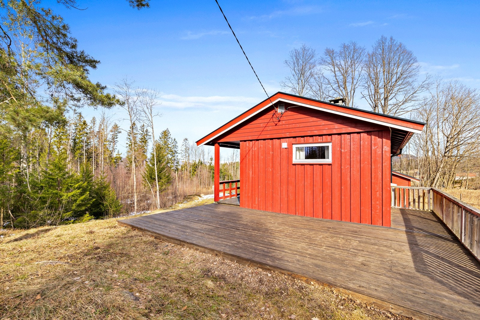 Romslig terrasse på 33 kvm. Galleribilde