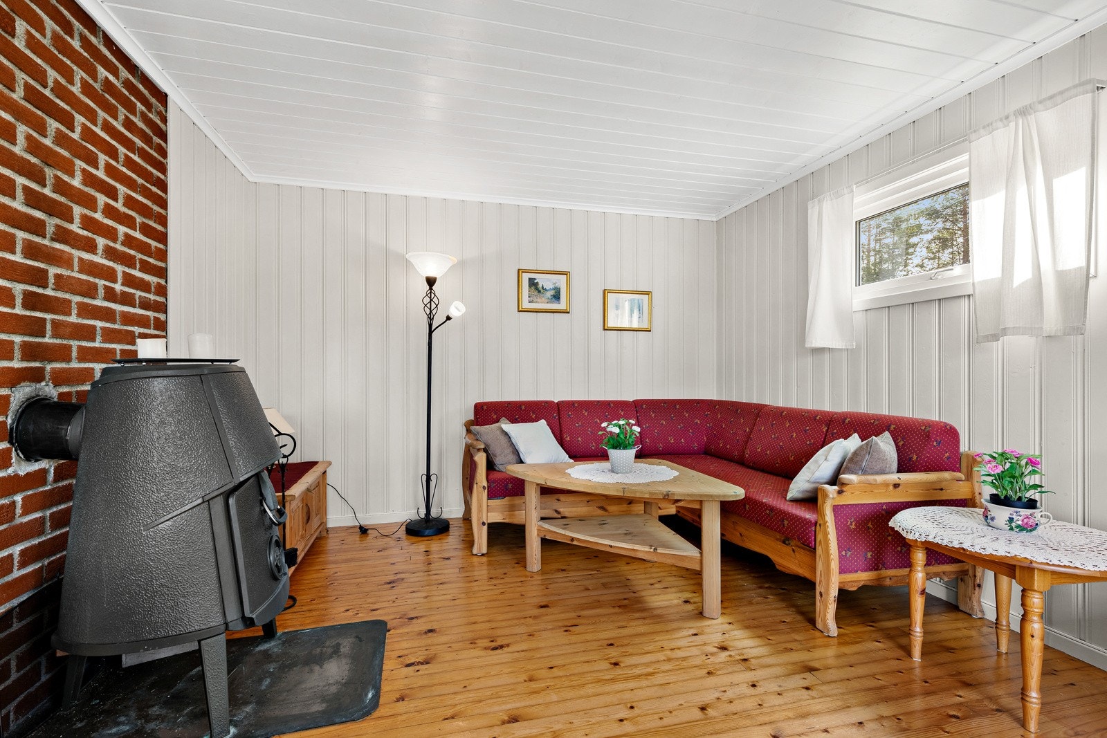 Koselig sofakrok. Galleribilde