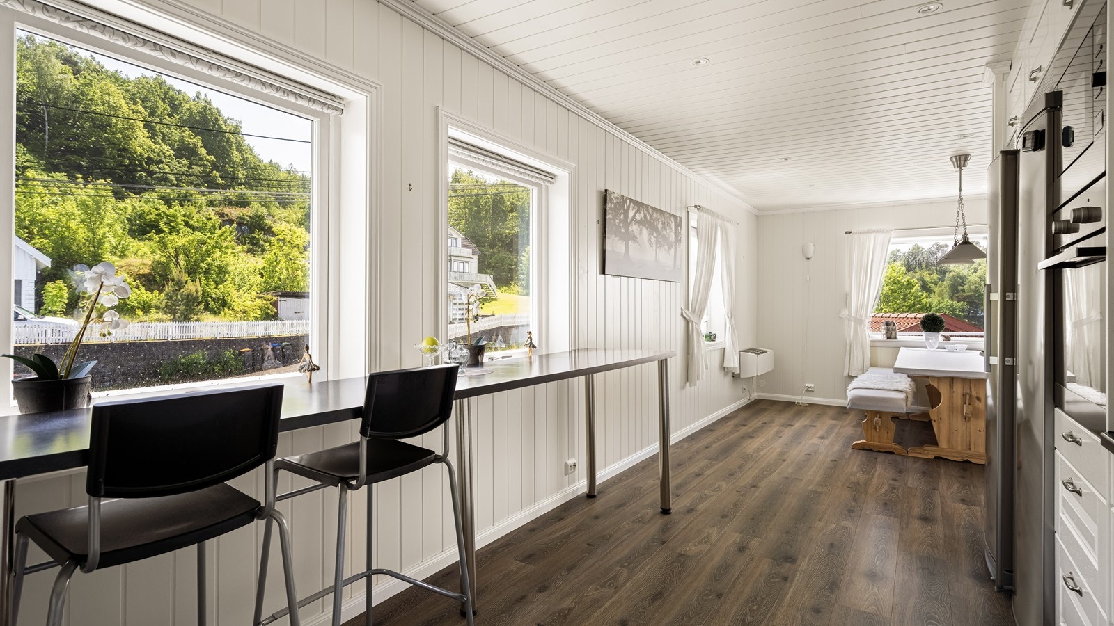Ved spisegruppen er det montert ny varmepumpe i 2017 Galleribilde