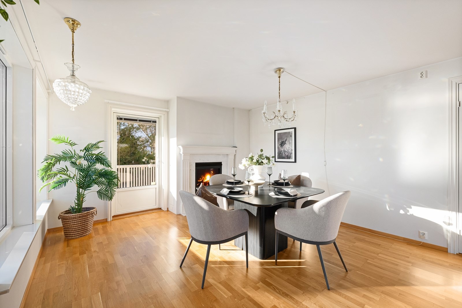 Utgang til terrasse Galleribilde