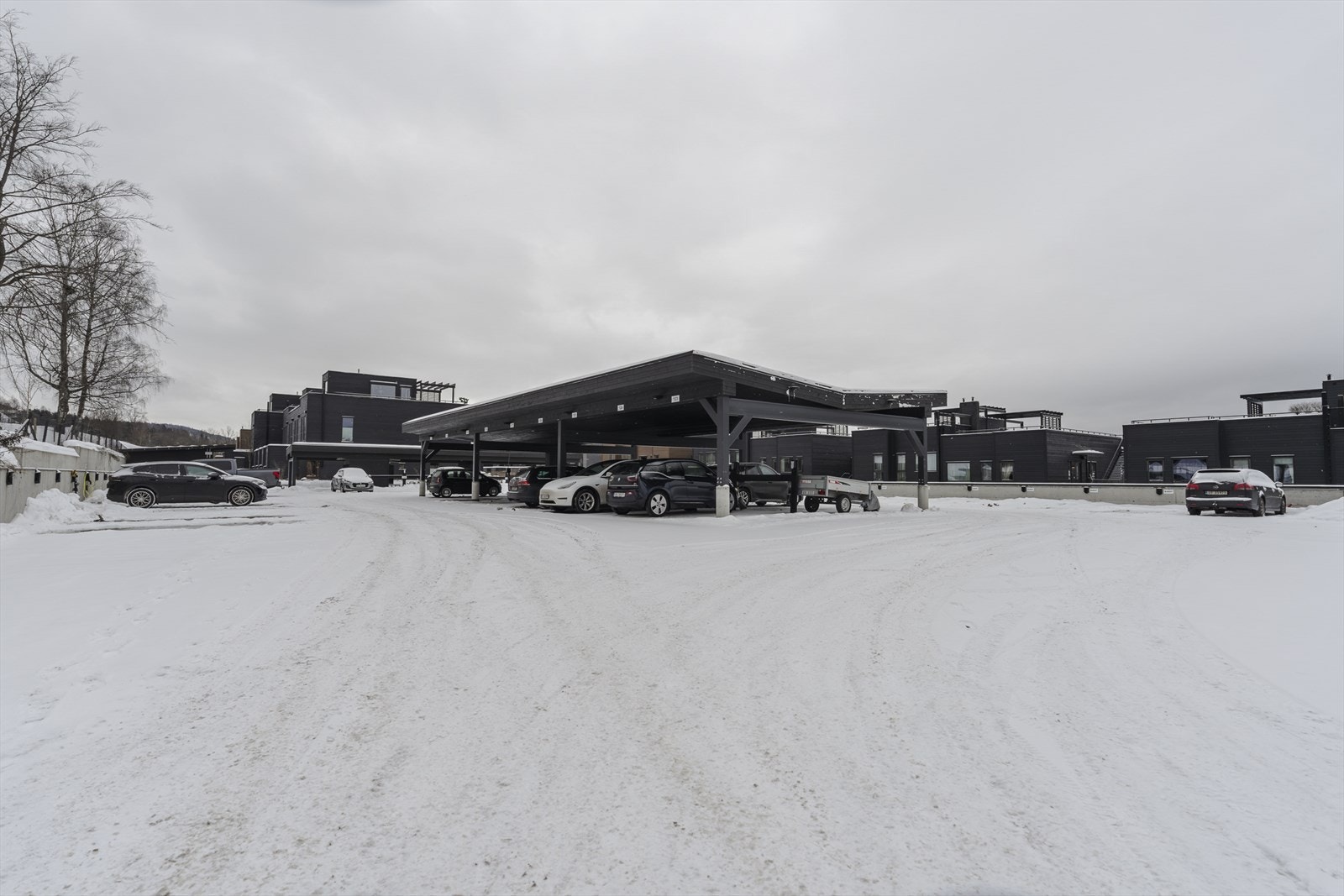 Det er også en god del gjesteparkeringer på området Galleribilde