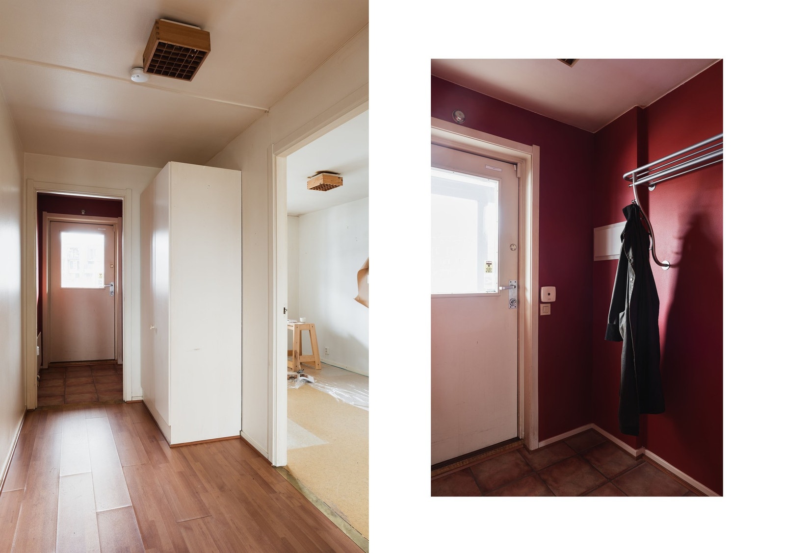 Entré/gang med god plass til å henge fra seg yttertøy og sette fra seg sko Galleribilde