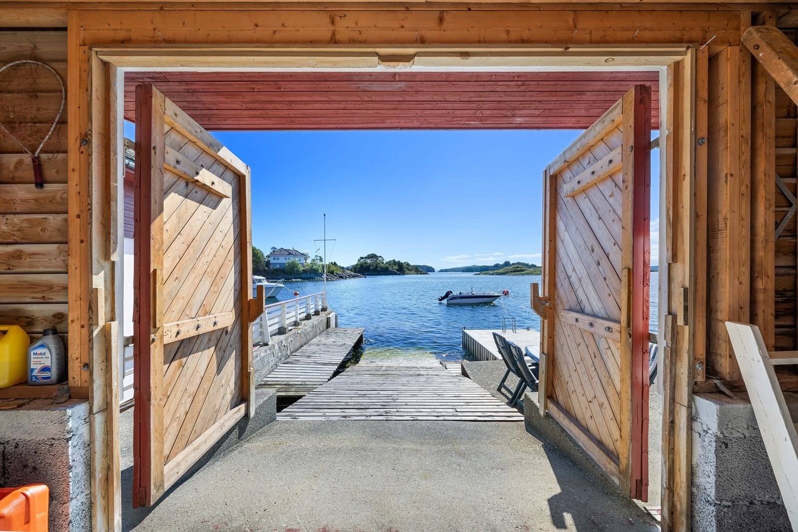 Båtopptrekk til nøstet Galleribilde