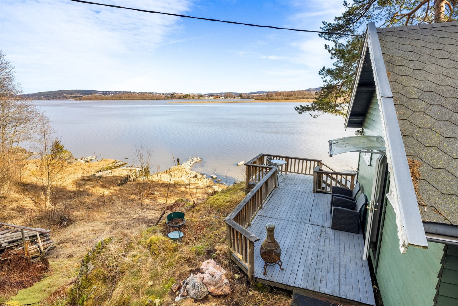 Nærområdet byr på flotte turmuligheter, blant annet i Østmarka. Galleribilde