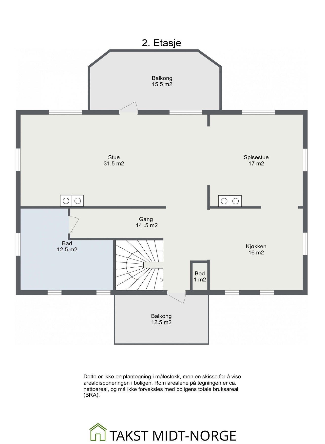 Planskisse. Galleribilde