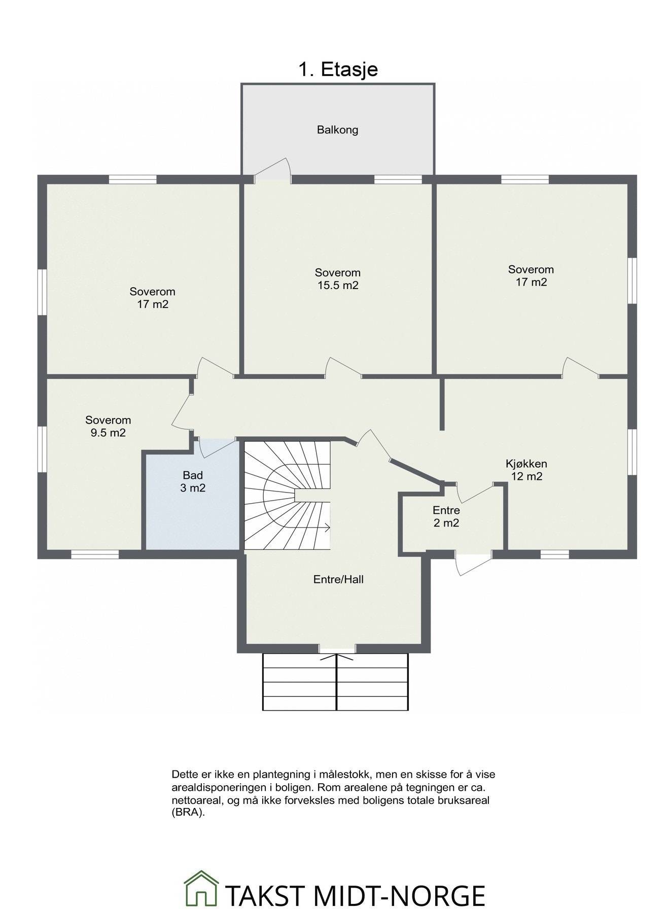 Planskisse. Galleribilde