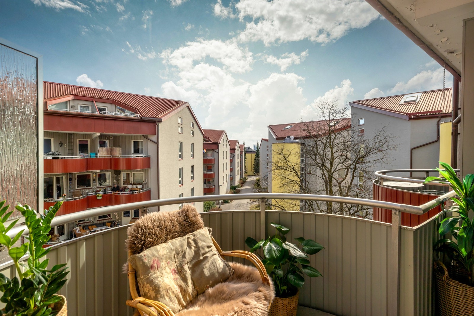 Her er det plass til utemøblement og grill Galleribilde