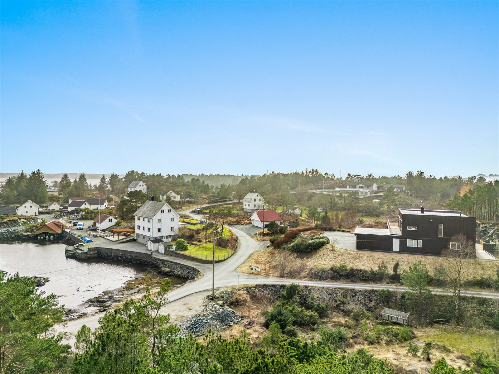 Utsikt fra tomten Galleribilde