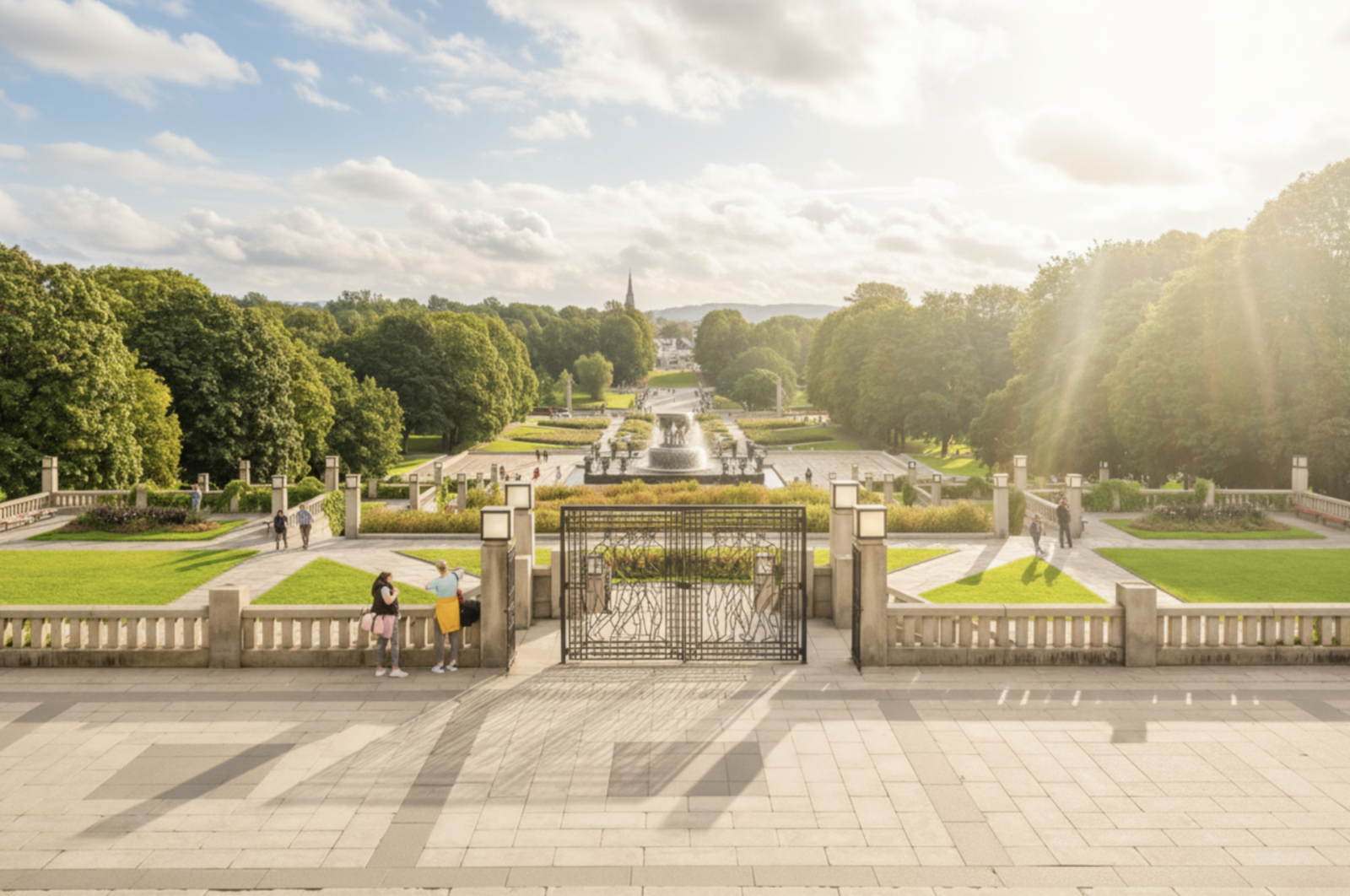 Vakre Frognerparken kun 5 minutter unna Galleribilde
