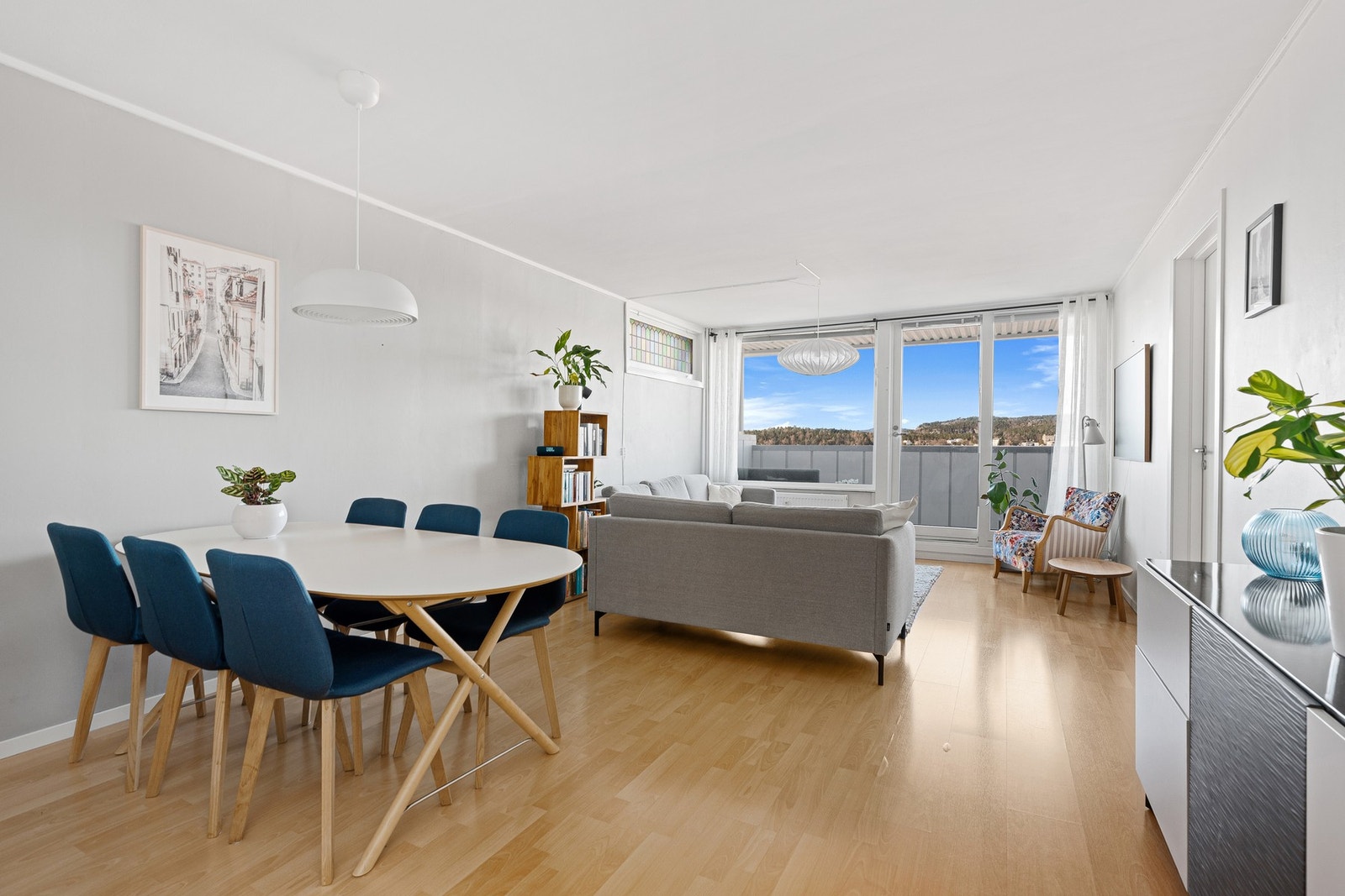 God plass til både salong og spisebord Galleribilde