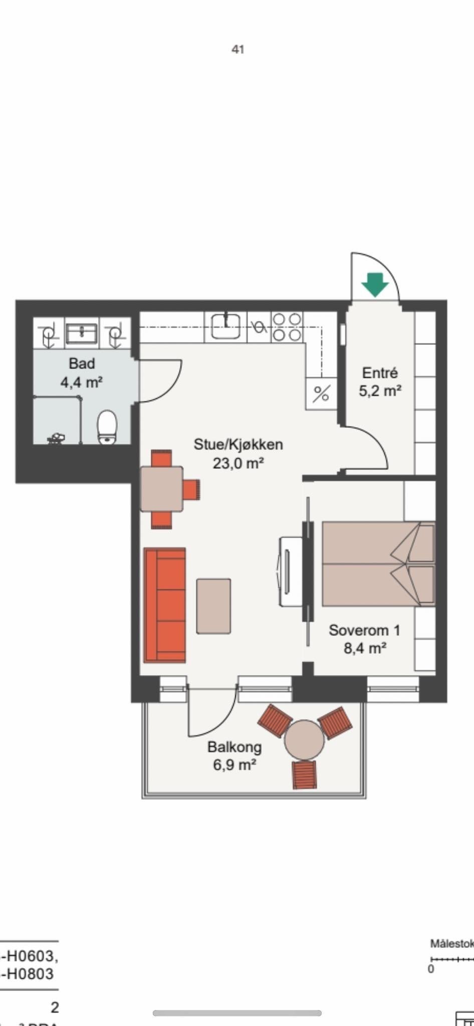 Plantegning. Denne er kun for å vise lignende planløsning. Galleribilde