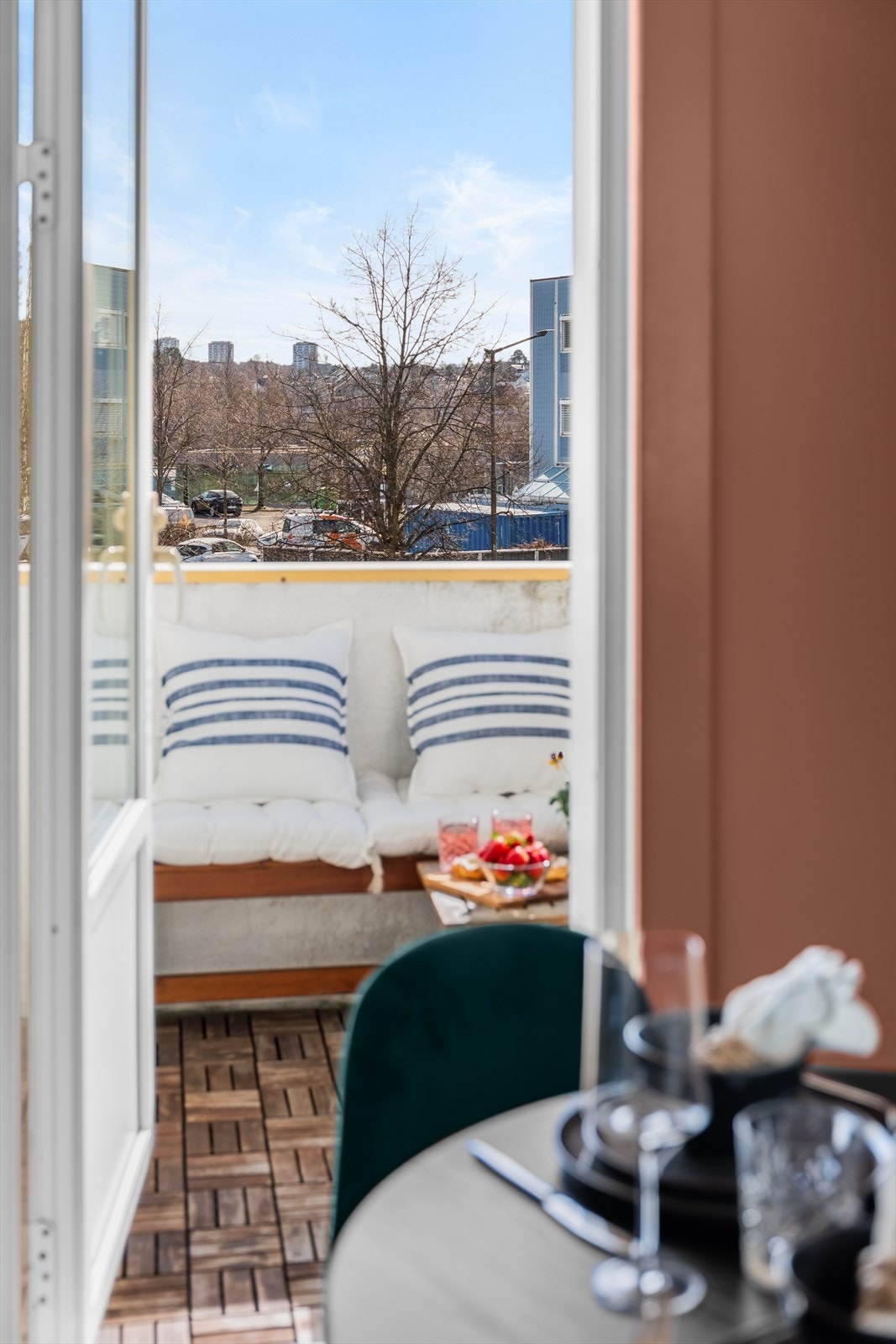 Varmtvann og fyring er inkludert i felleskostnadene. Galleribilde