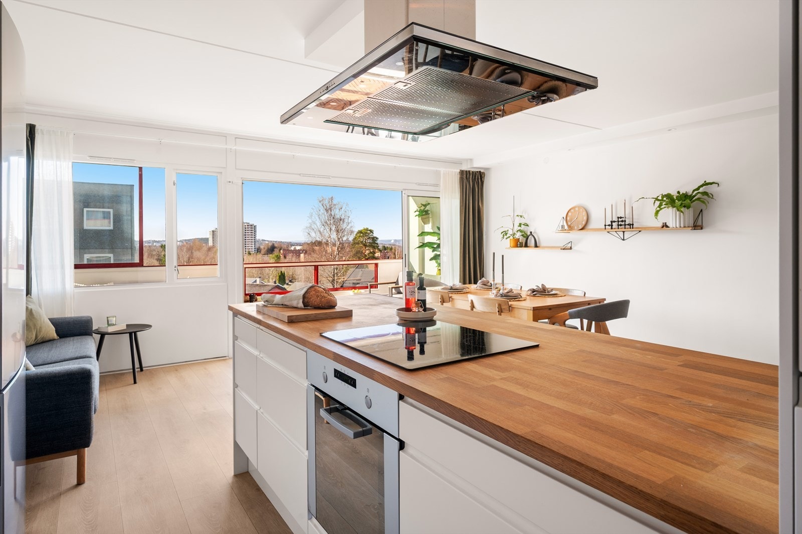 Alle integrerte hvitevarer på kjøkkenet vil medfølge. Galleribilde