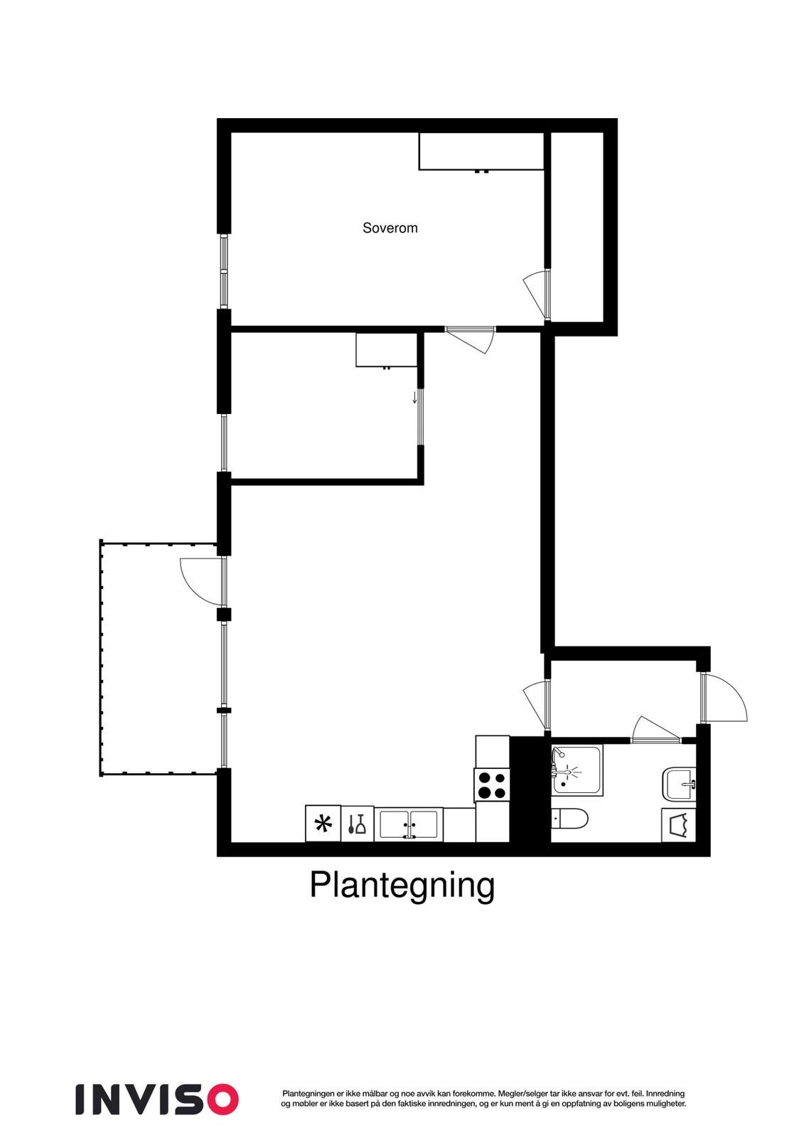 Plantegning Galleribilde