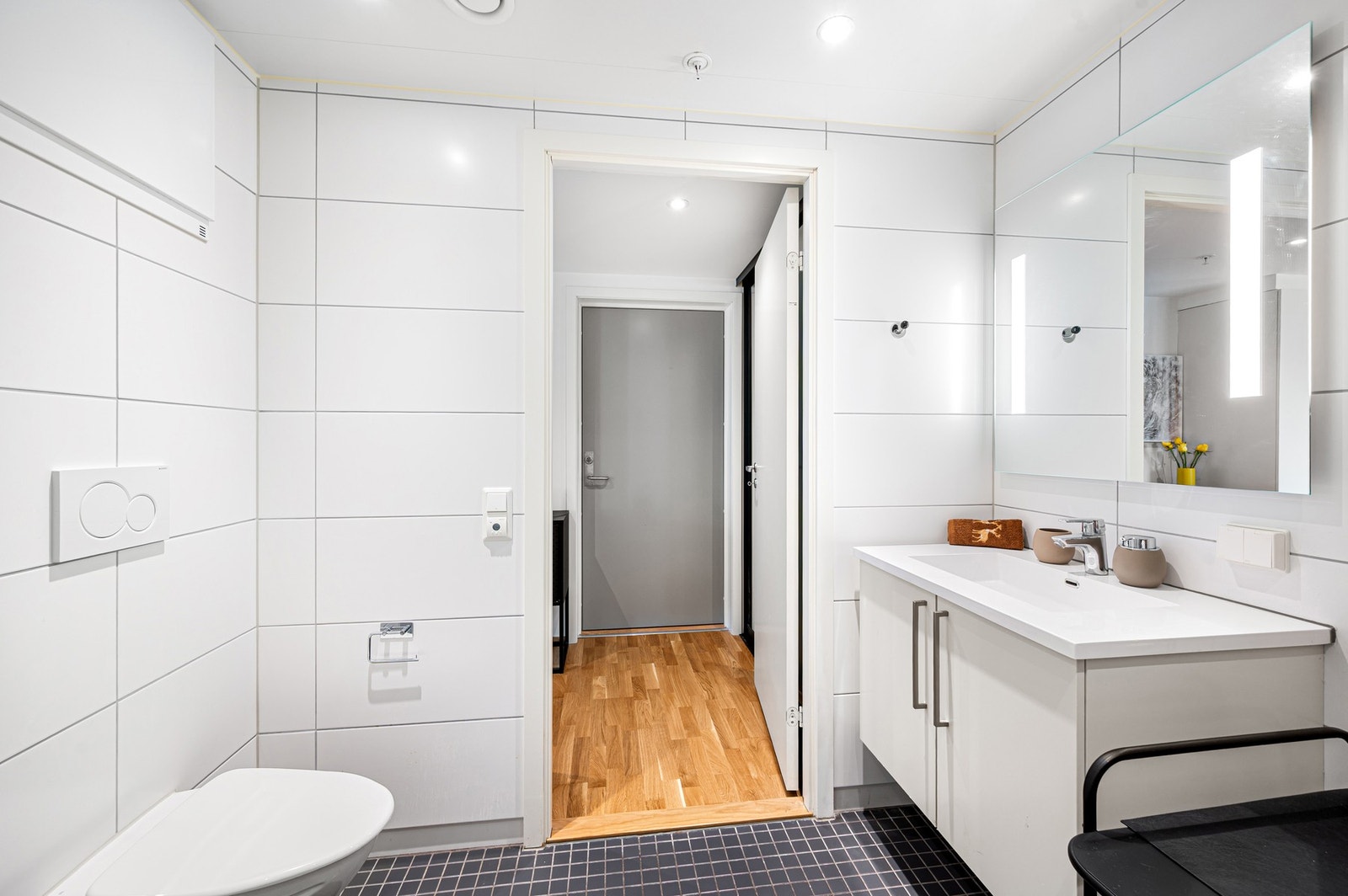 Badet er oppmålt til 4,4 m². Galleribilde