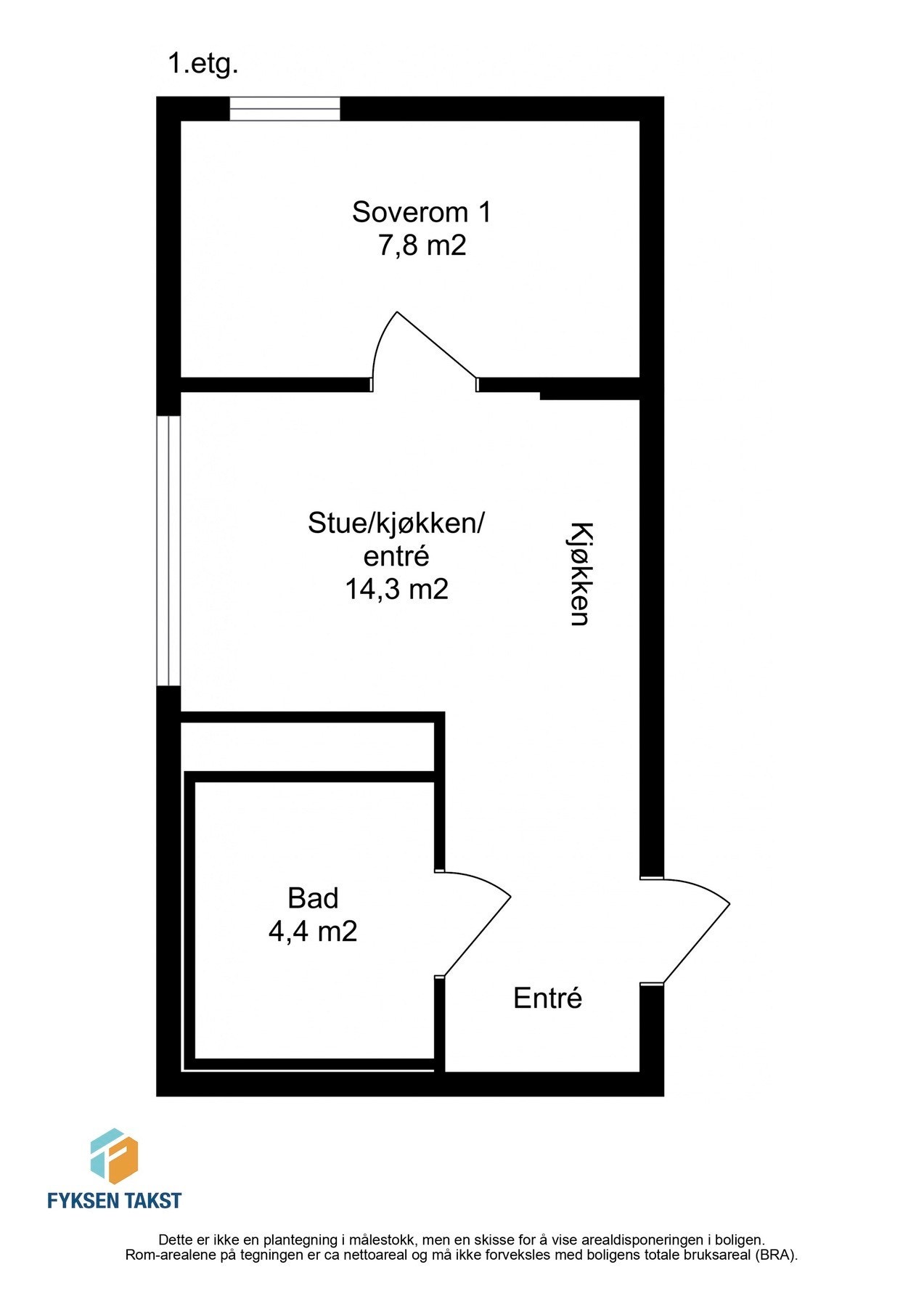 Planskisse. Galleribilde